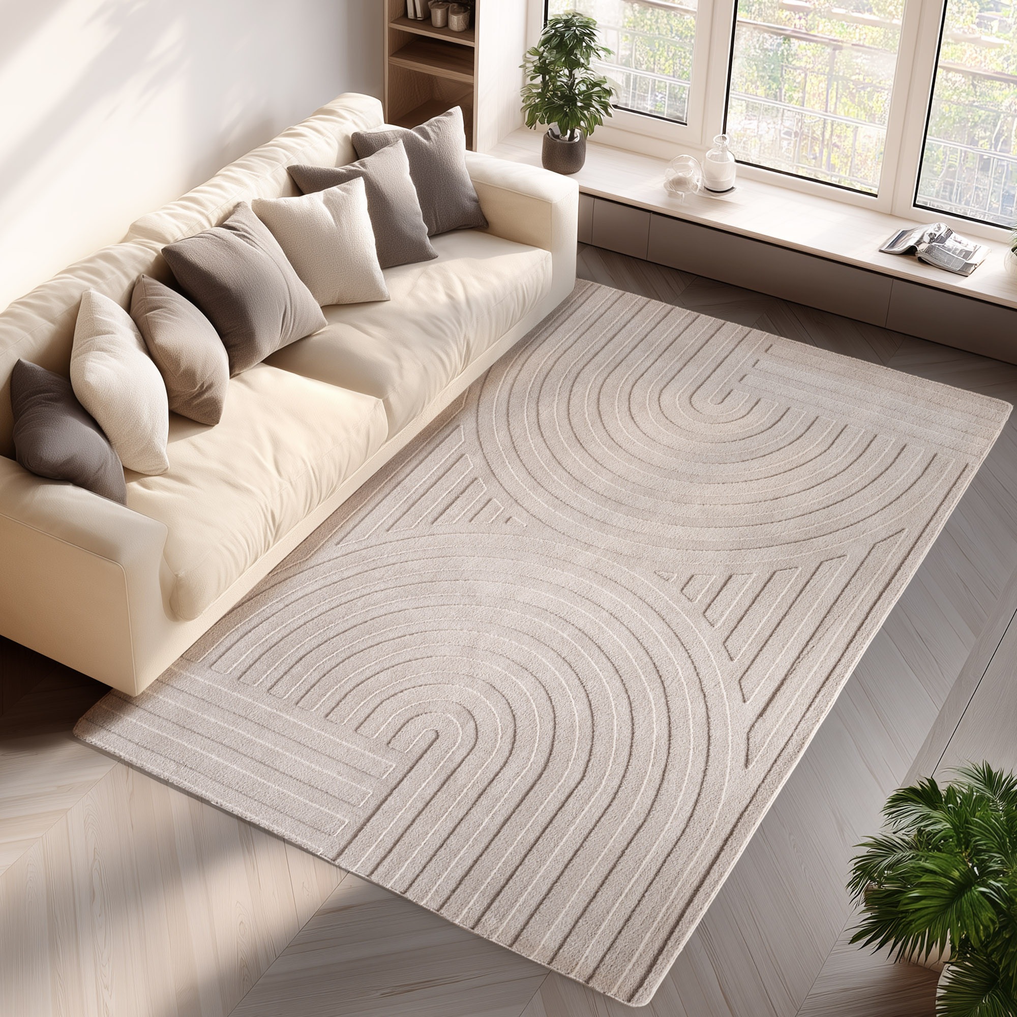 AYYILDIZ TEPPICHE POMPEI 1611 Rug Beige 240x340cm