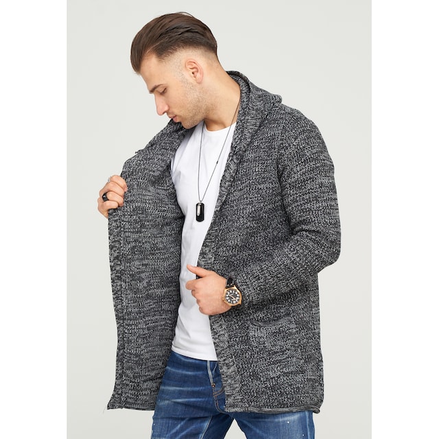 behype Strickjacke »NELIAN«, im Grobstrick-Stil ▷ kaufen | BAUR