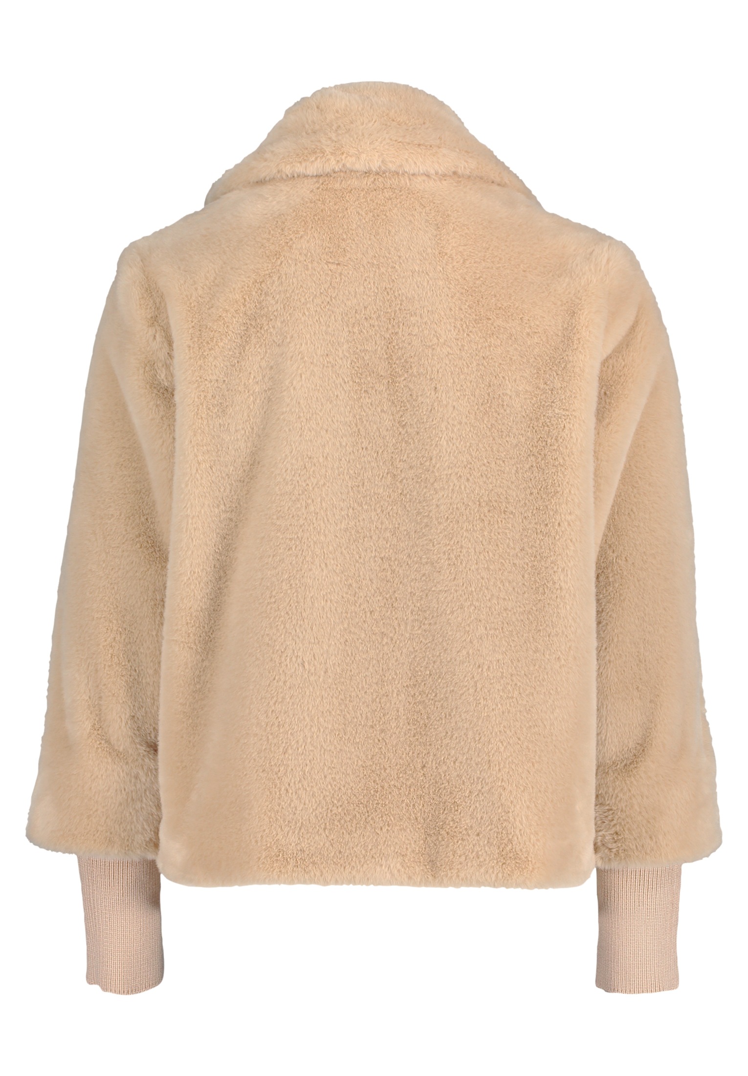 Outdoorjacke BETTY BARCLAY "Damen mit Plüsch", Damen, Gr. 44, beige, Plüsch, Obermaterial: 100% Polyester; Besatz: 100% Polyester; Futter: 55% Viskose, 45% Polyester, lässig geschnitten, Jacken Outdoorjacke 2