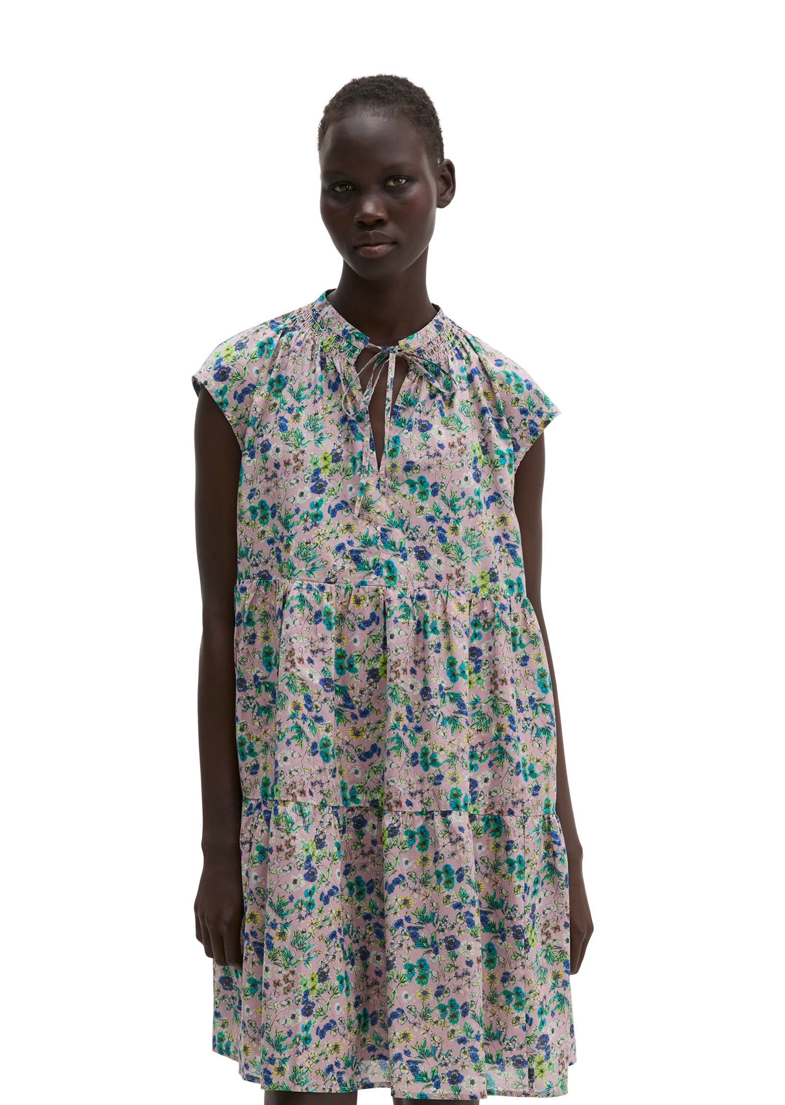 Marc OPolo Minikleid "aus bedrucktem Baumwoll-Voile"