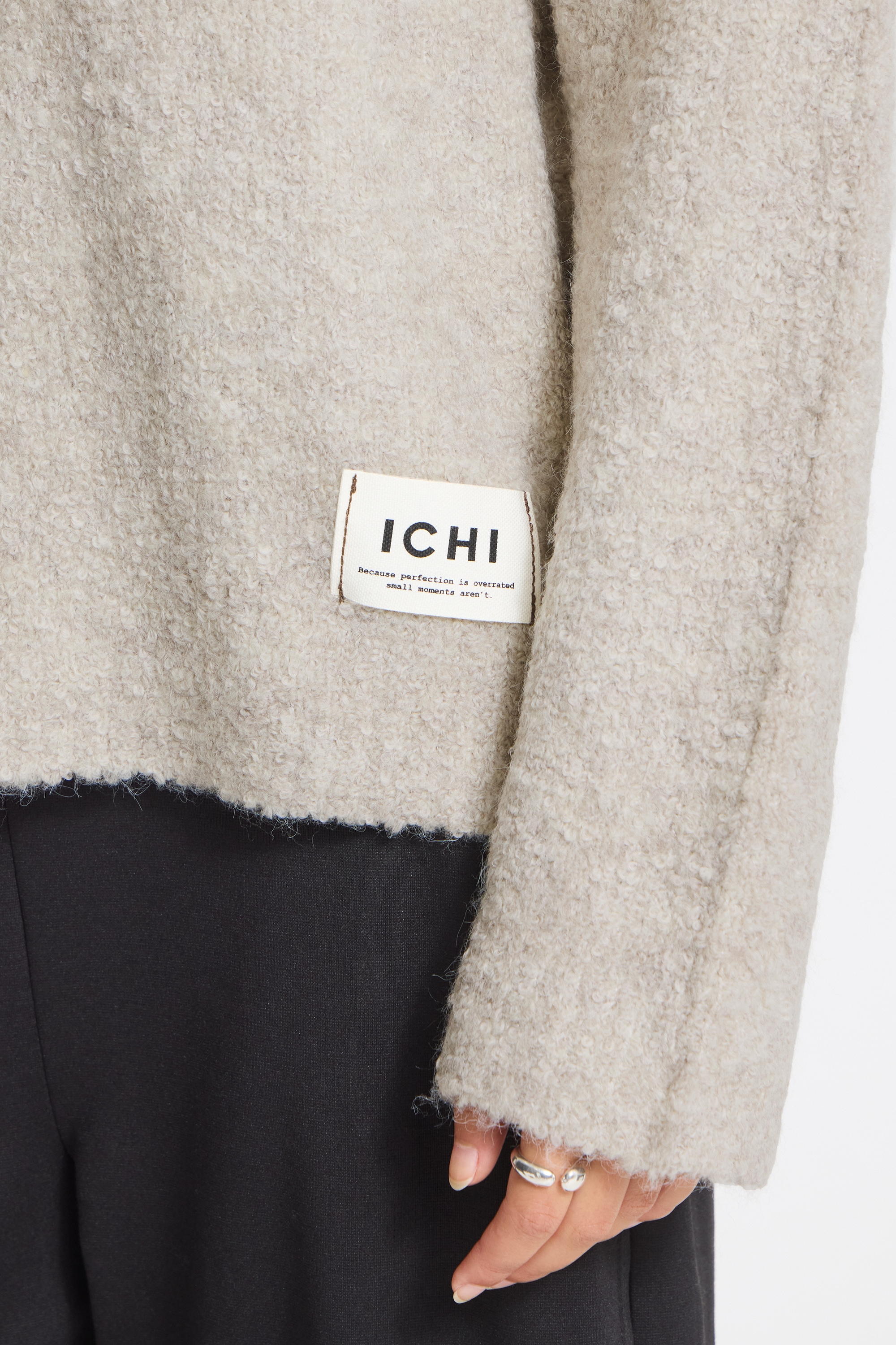 Ichi Strickpullover »Damen Strickpullover langarm IHSARISA«