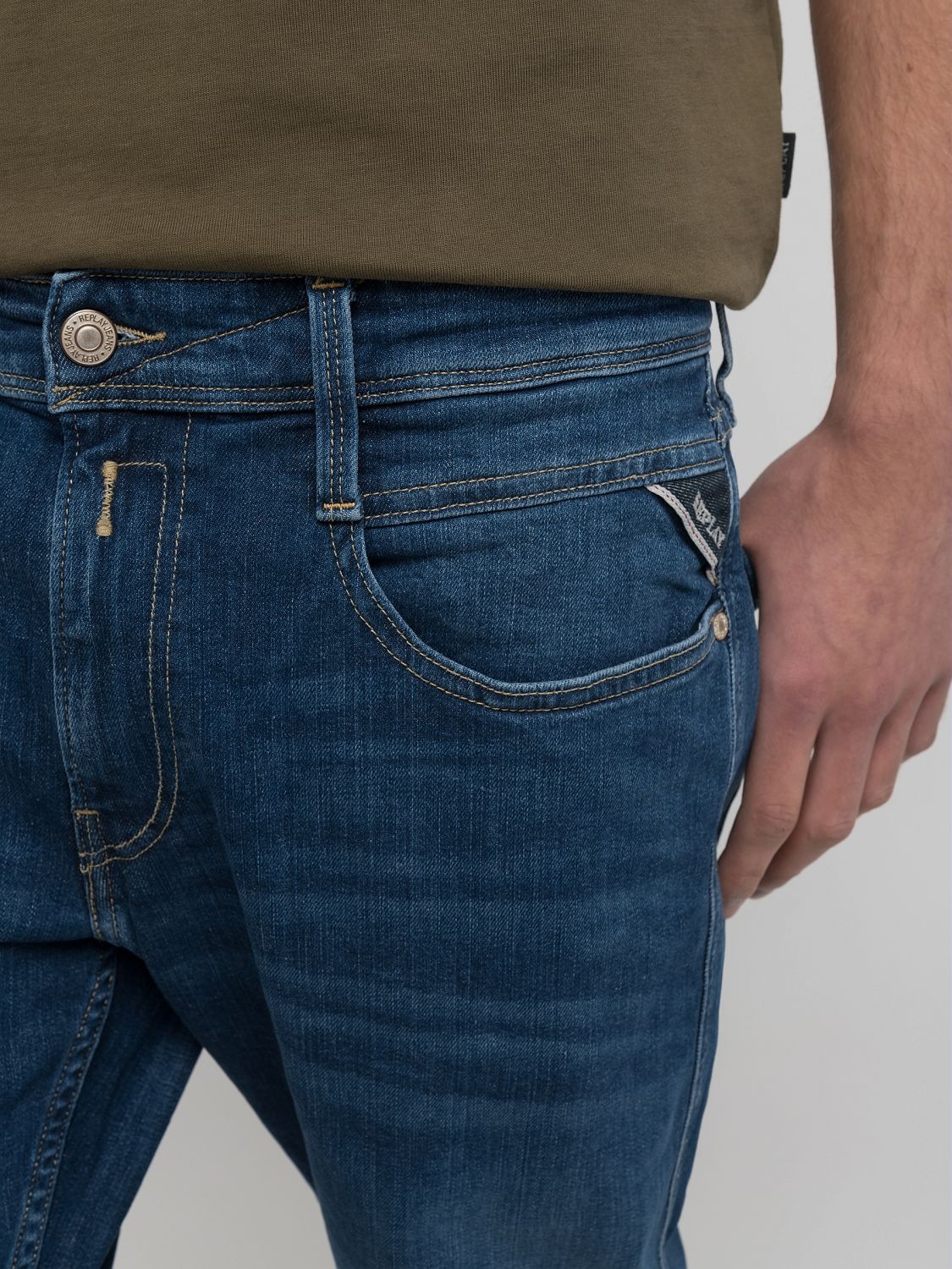 Replay M914Y.000.573840 Jeans Dark Blue 33 3