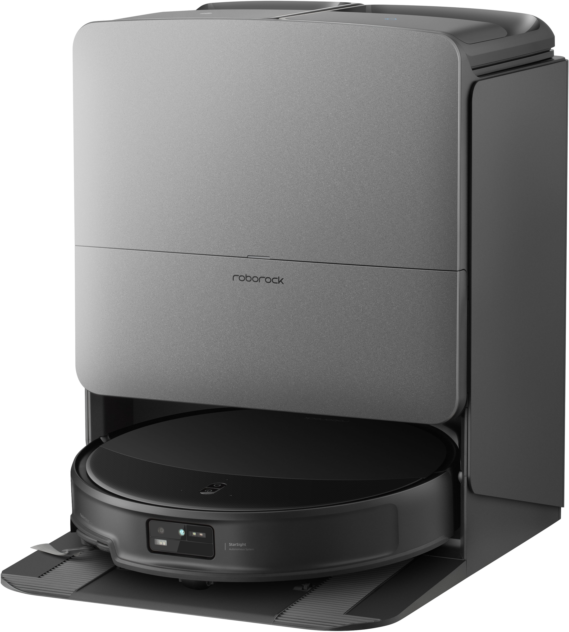 Roborock Saugroboter »mit Wischfunktion Saros 20X mit 36.000 Pa, 7,98cm flach, Mop‑Abnahme« überwindet 8,8 cm hohe Schwellen, StarSight 2.0 Navigationssystem