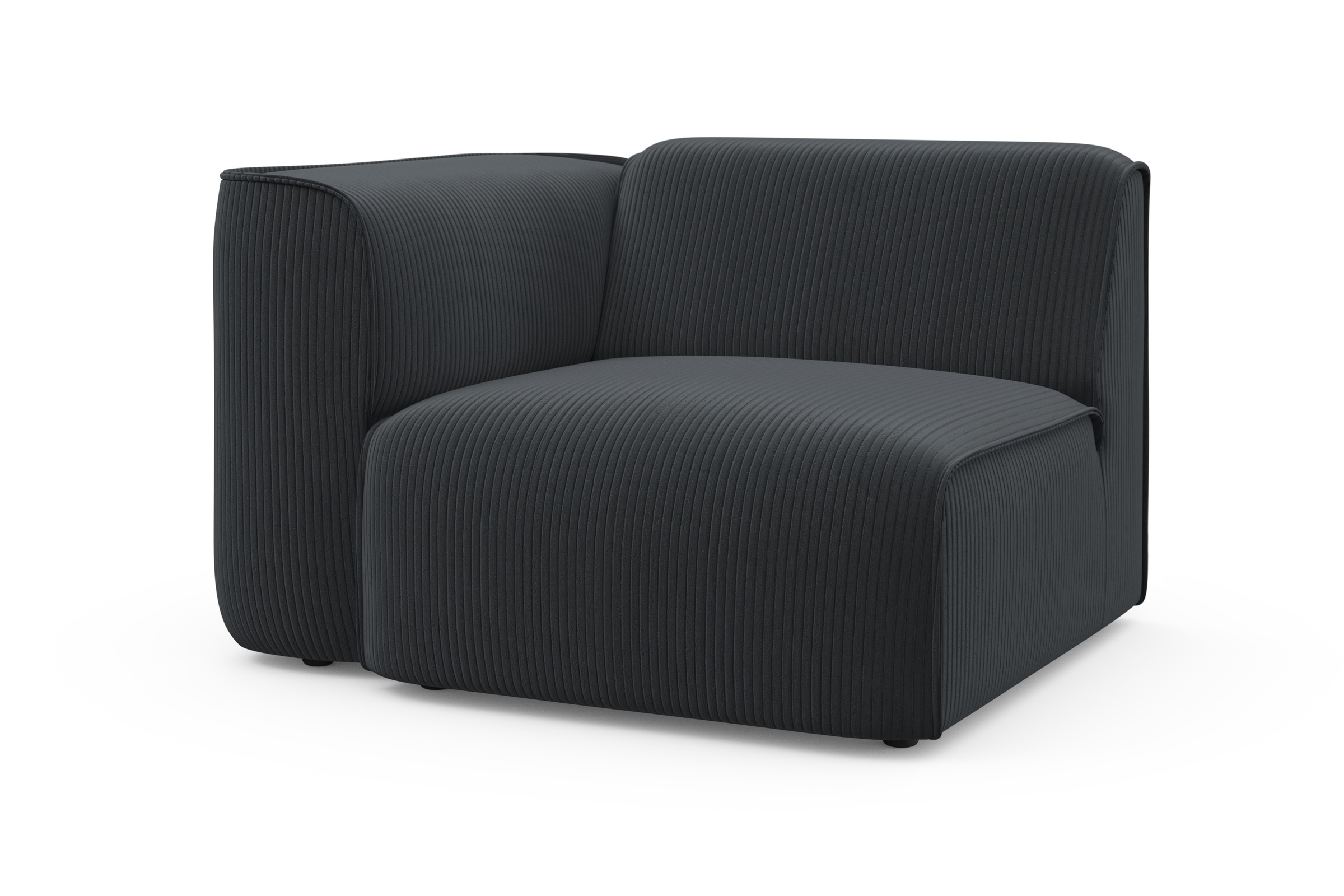 OTTO home Sessel "Sofa-Eckelement, Maße B/T/H: 109/97/46 cm" als Modul oder separat verwendbar, für individuelle Zusammenstellung