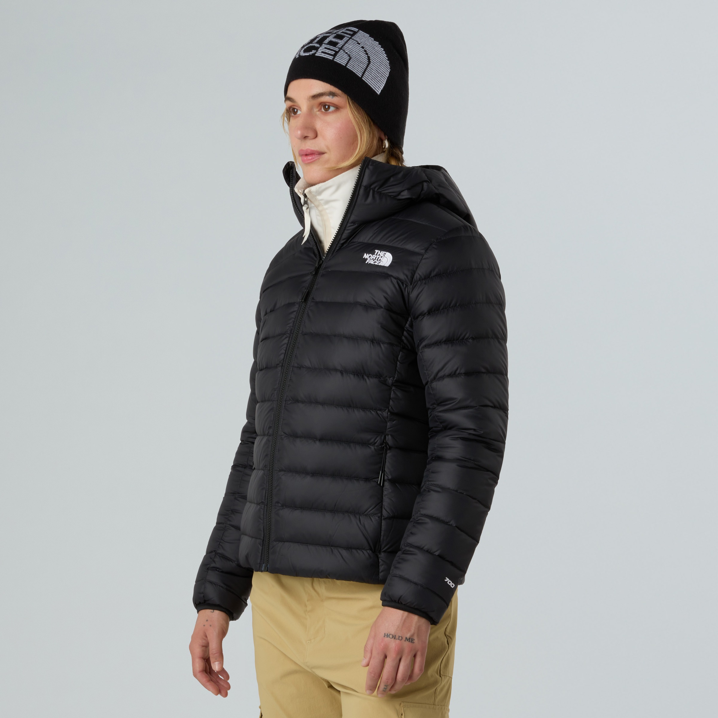 The North Face Daunenjacke »W CLASSIC DOWN HOODED JACKET«, (1 St.), Daunenfüllung, sehr warm, wetterfest