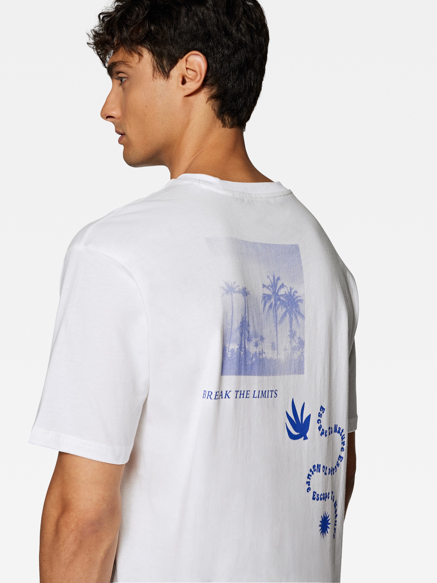 Mavi T-Shirt »CREW NECK TEE«, T-Shirt mit Print