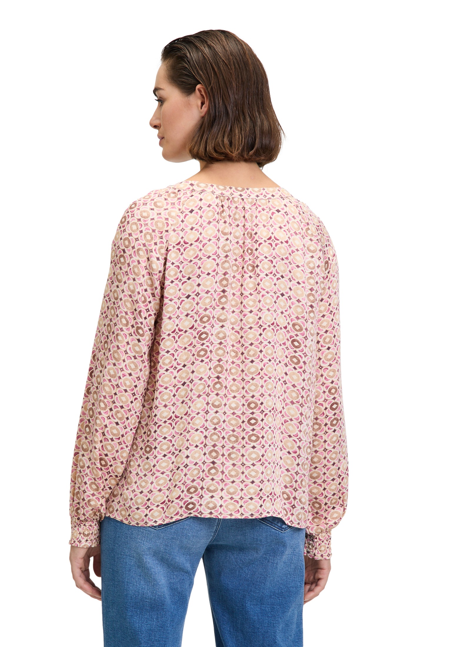 Cartoon Schlupfbluse »Cartoon Casual-Bluse mit Muster«
