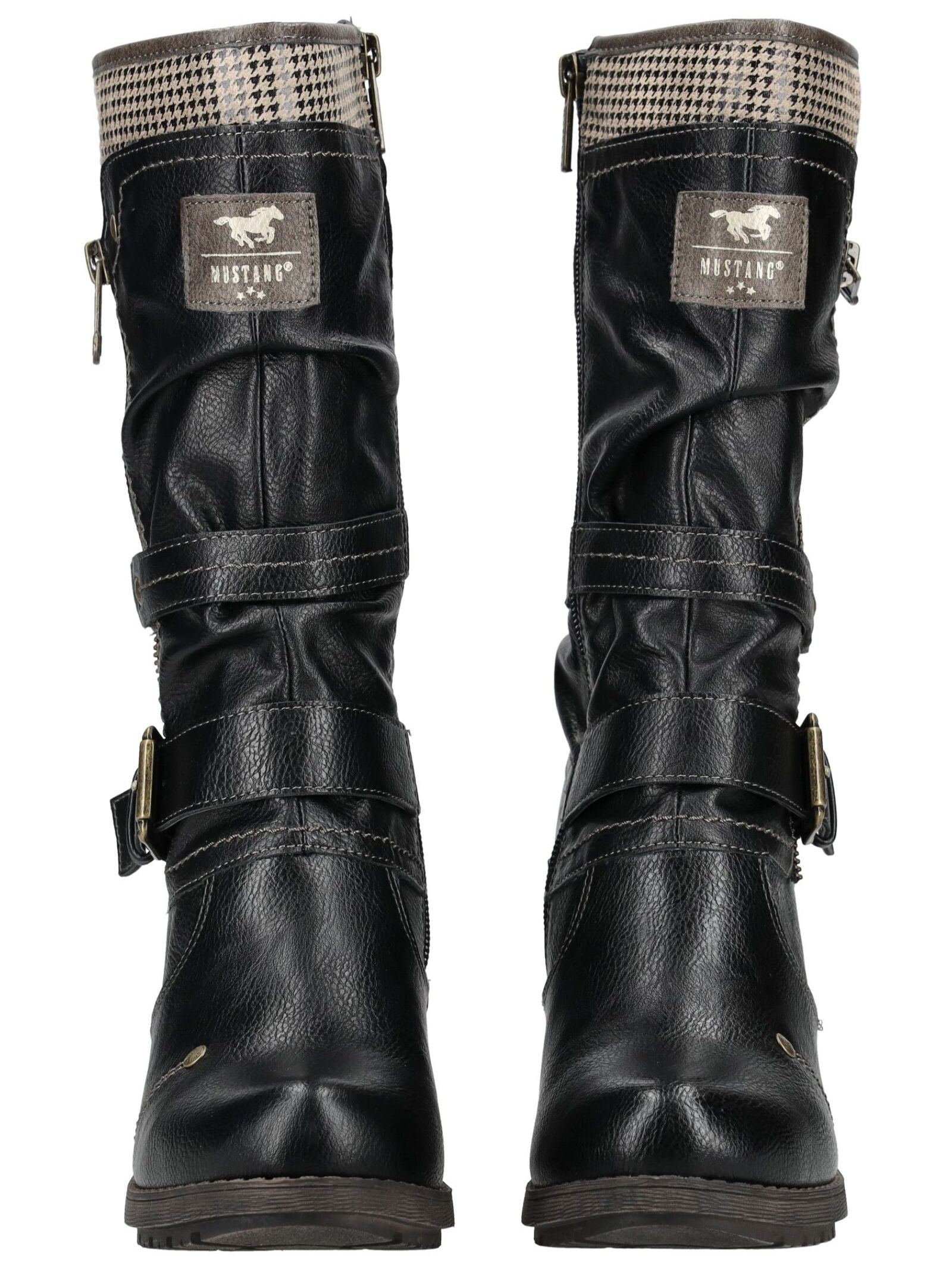 Mustang Shoes High-Heel-Stiefel »Mustang Shoes Stiefel Lederimitat/Textil«