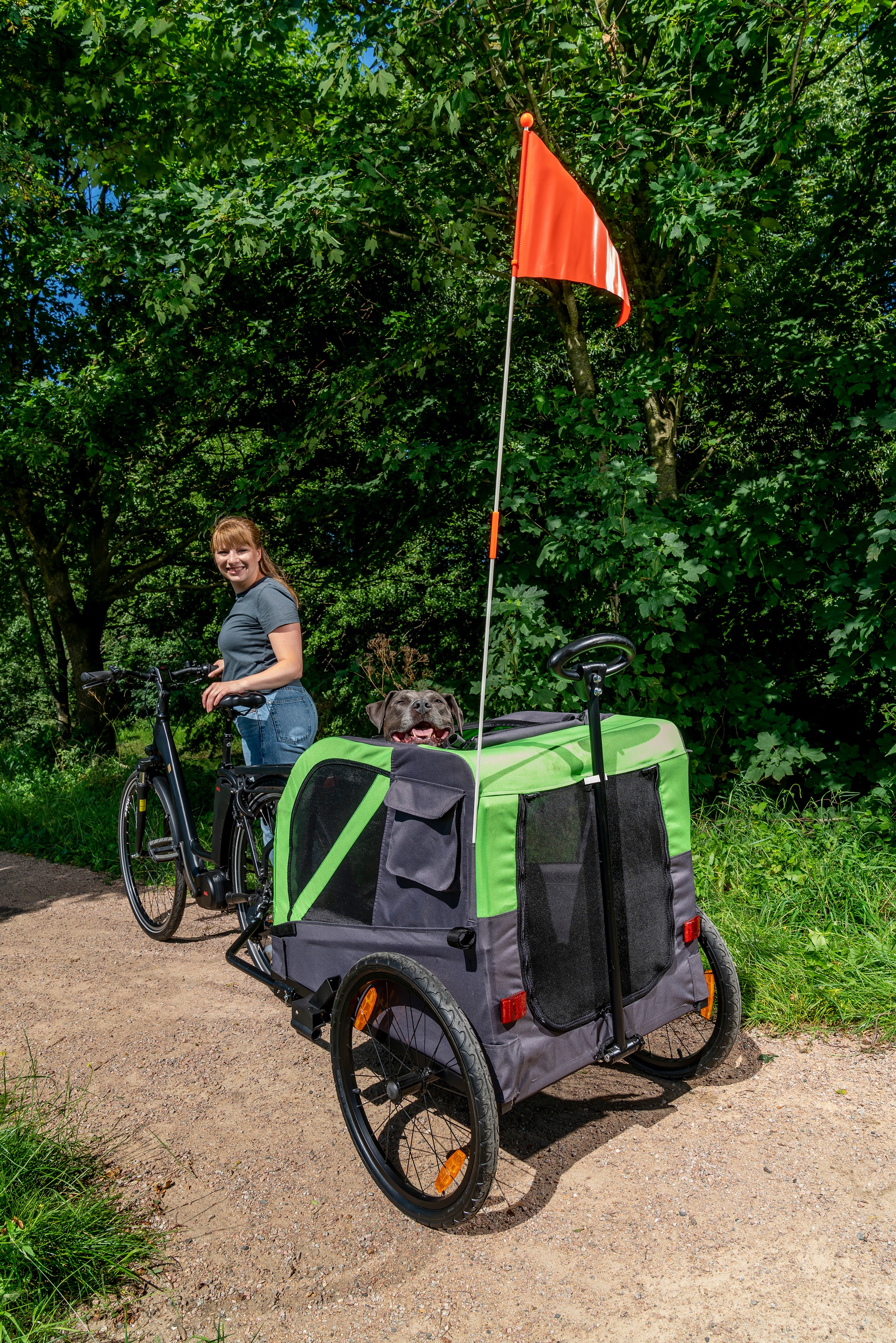 Prophete Fahrradhundeanhänger »Kleintierfahrradanhänger«