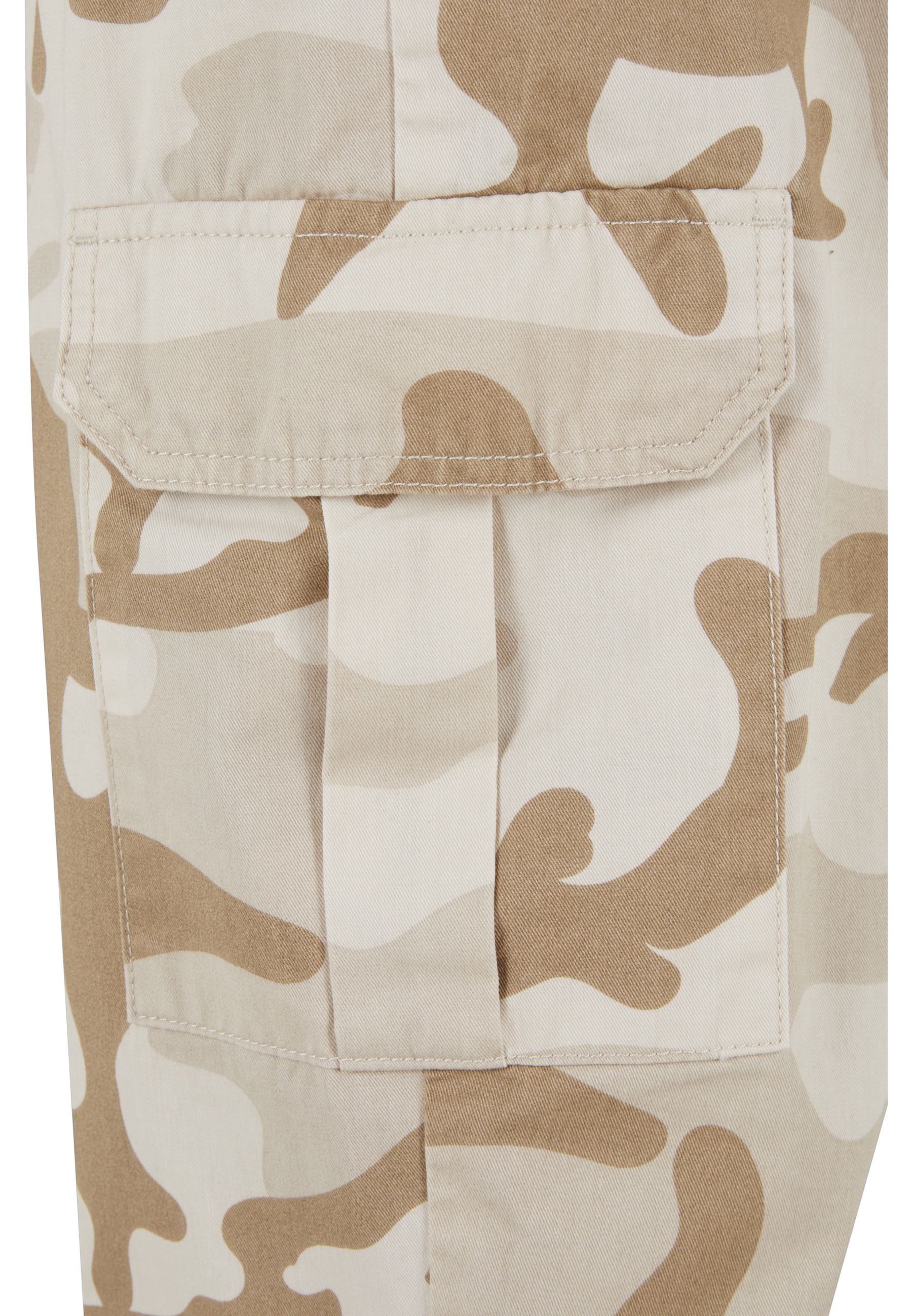 URBAN CLASSICS Cargohose »Urban Classics Herren Straight Leg Camo Cargo Pants«