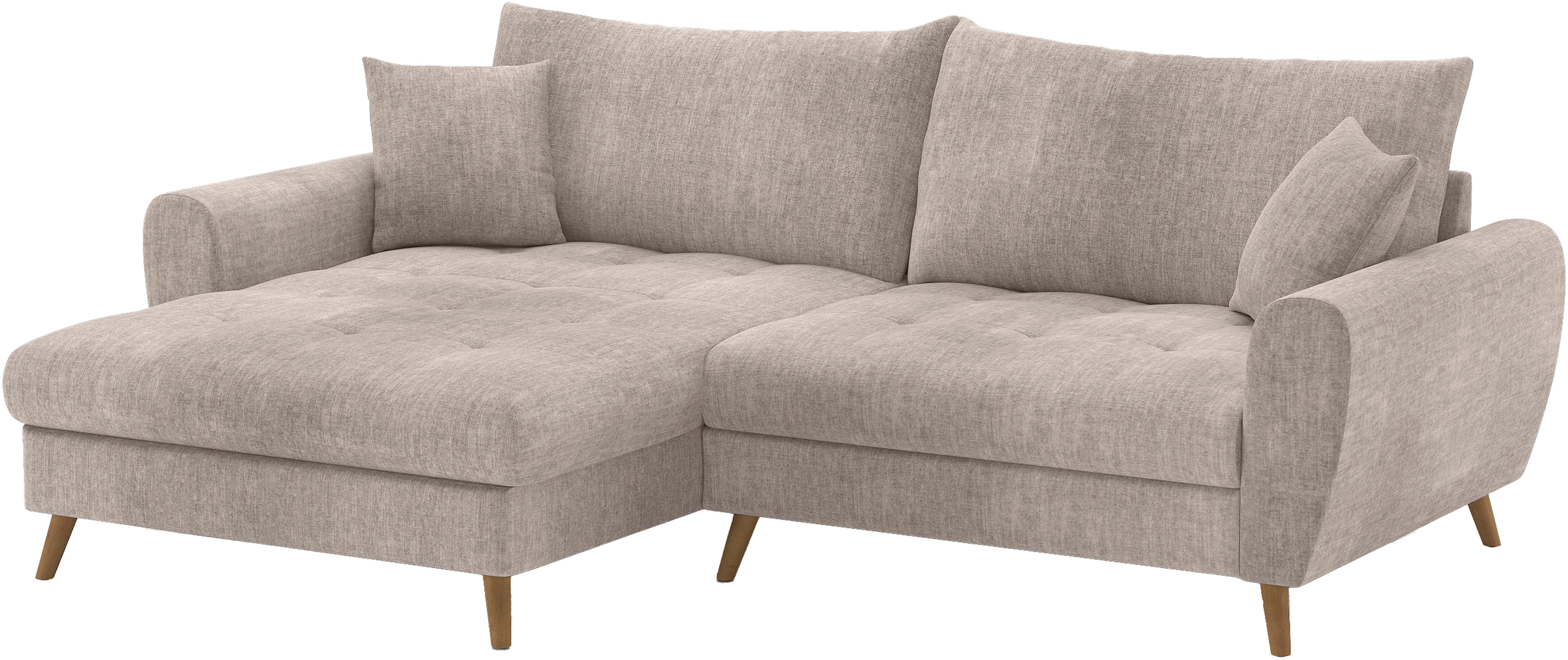 Mr. Couch Ecksofa "Blackburn II, L-Form" Mit Kaltschaumpolsterung bis 140 k günstig online kaufen