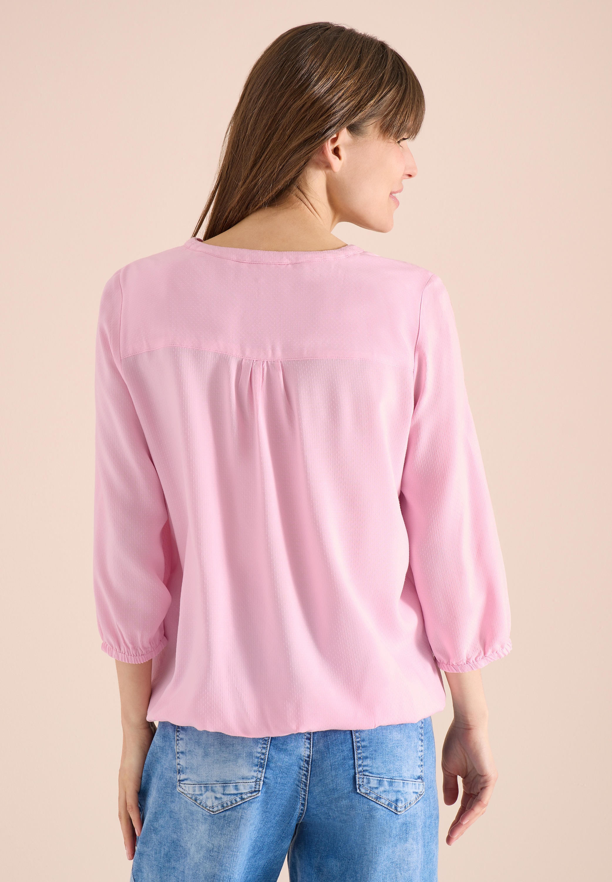 Cecil Langarmbluse aus softer Viskose günstig online kaufen