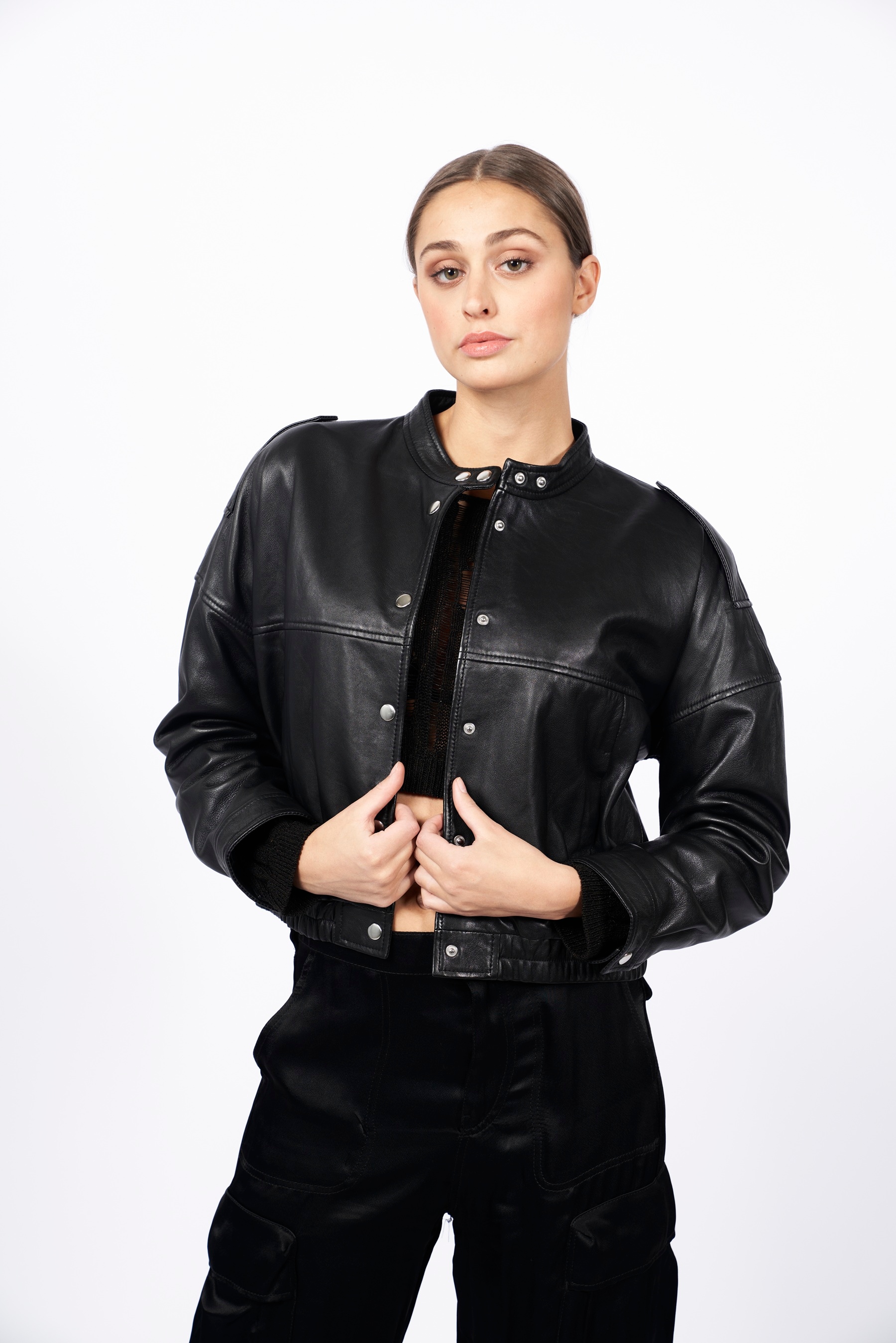 Freaky Nation Lederjacke "Nilla-FN" günstig online kaufen