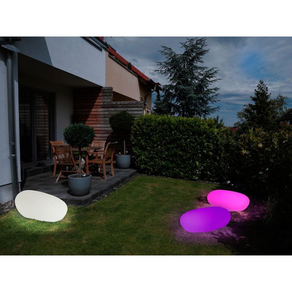 BONETTI LED Gartenleuchte »Steinleuchte«