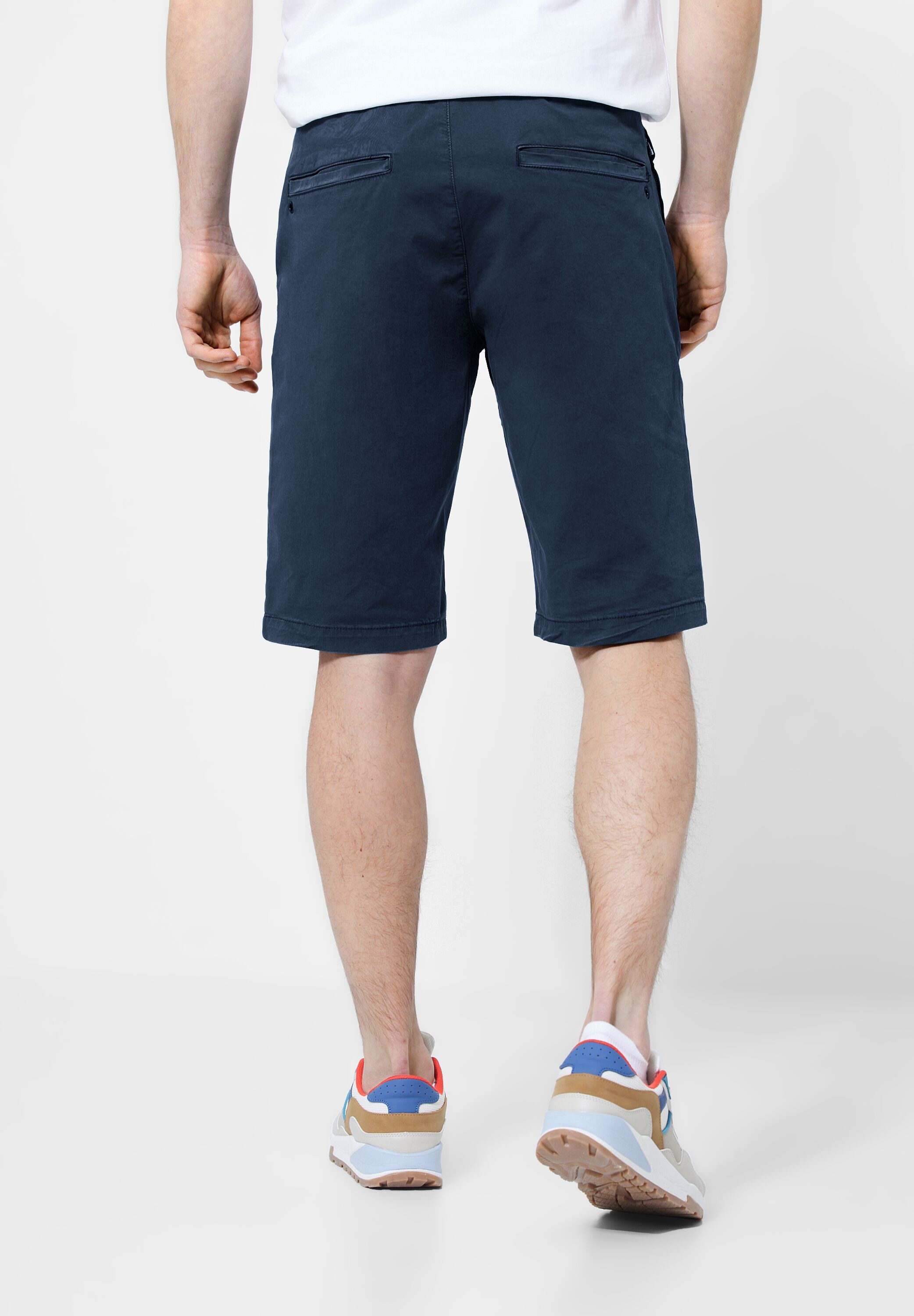 STREET ONE MEN Shorts, mit Bindegürtel günstig online kaufen