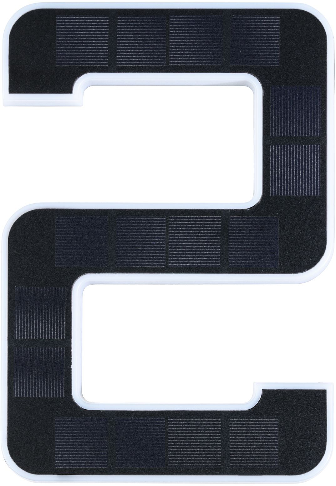 Paulmann LED Außen-Wandleuchte "Solar Hausnummer" LED-Modul 1 Stk. Warmweiß günstig online kaufen