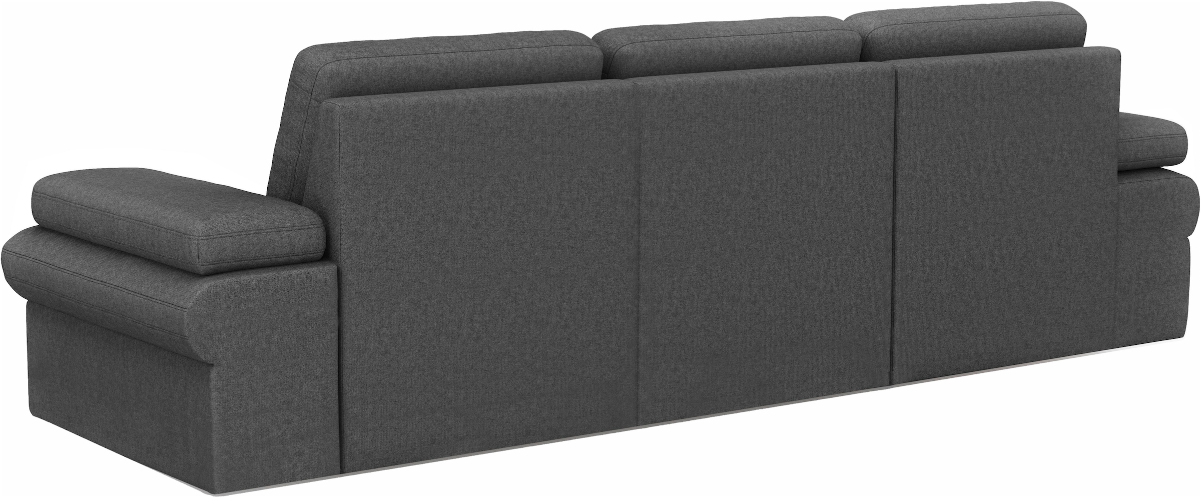 sit&more Ecksofa »Moreno L-Form, B: 247 cm« mit Armteilverstellung, optional Bettfunktion
