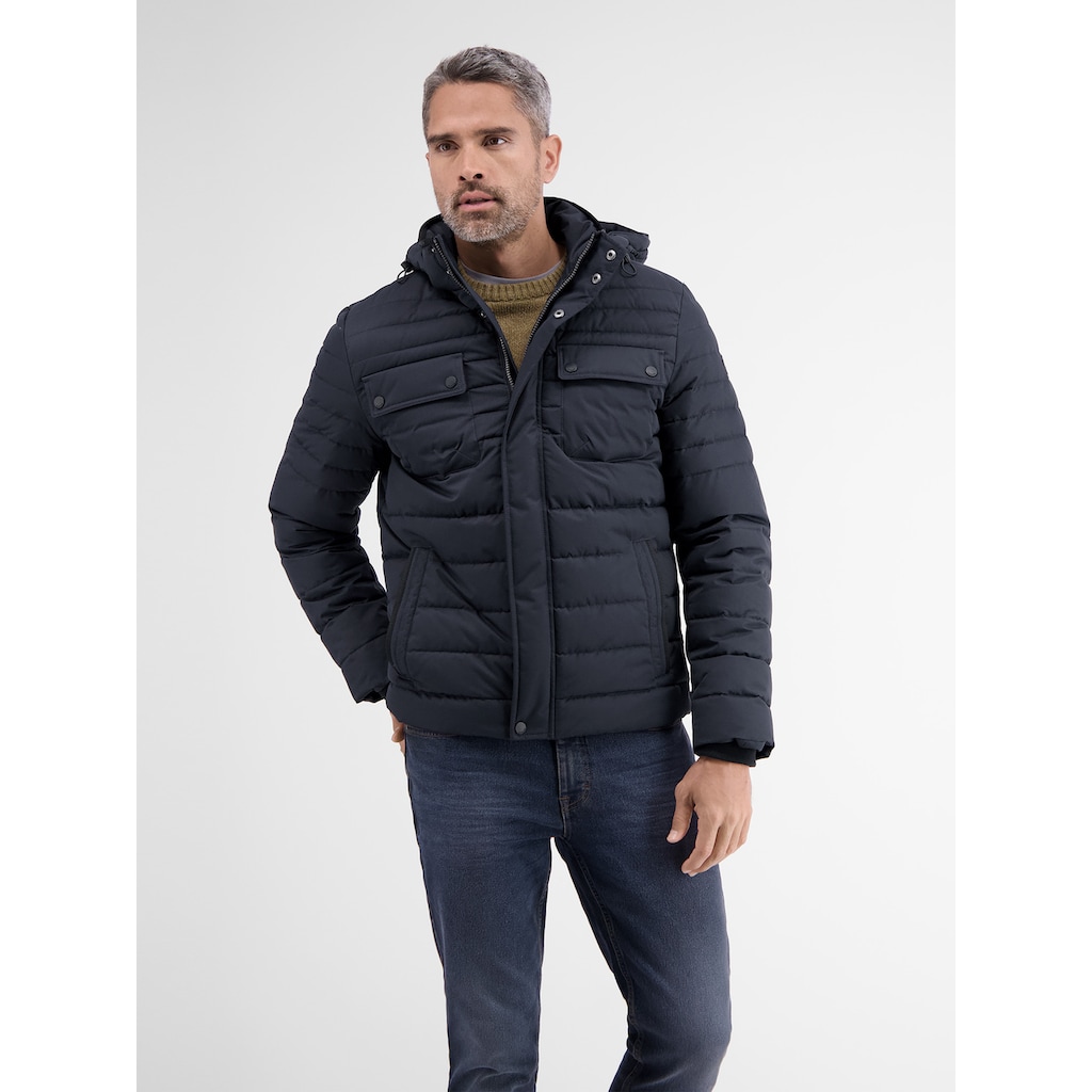 LERROS Steppjacke »LERROS Steppjacke mit abnehmbarer Kapuze«, mit Kapuze