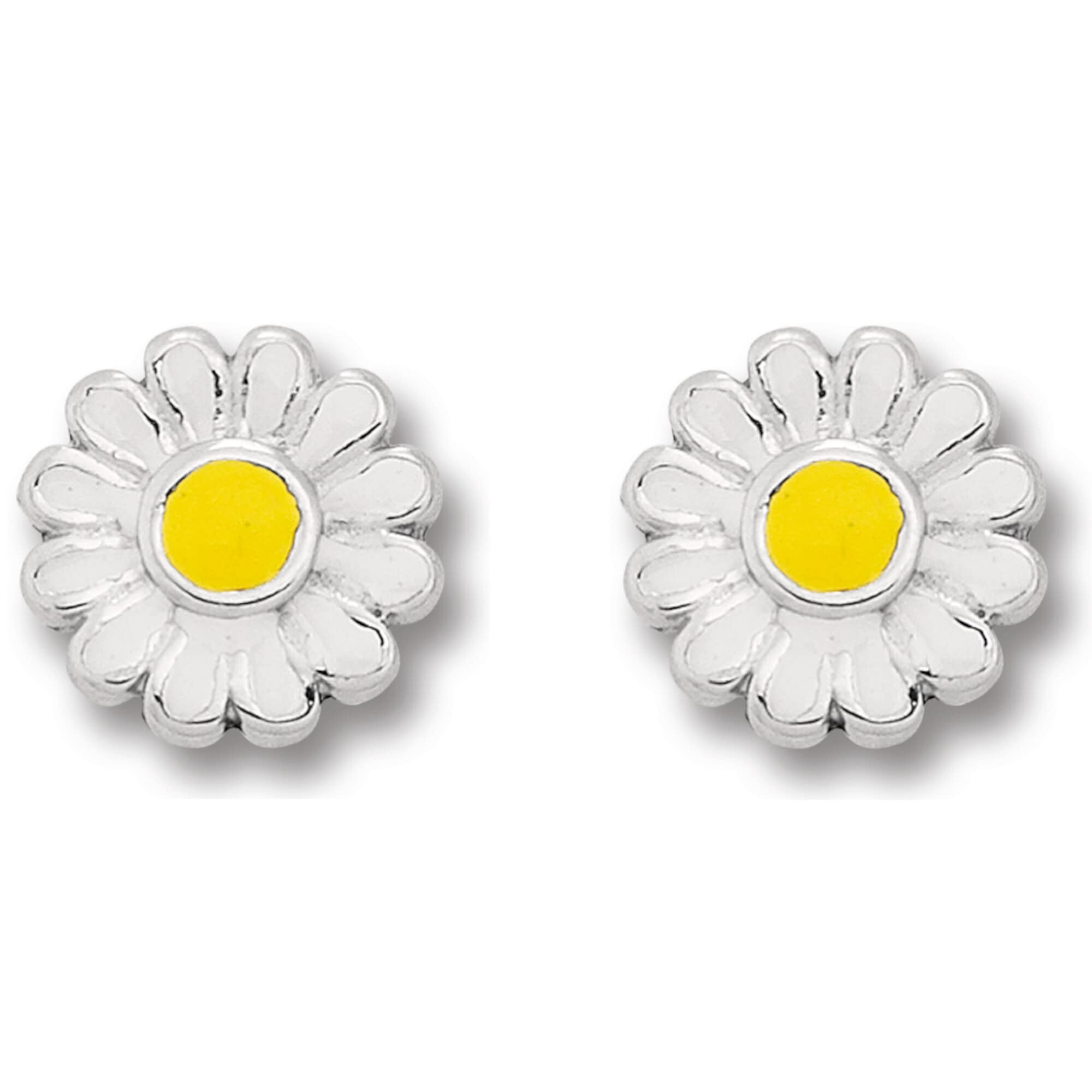 | »Gänseblümchen kaufen ONE Paar Gänseblümchen Silber Ohrstecker BAUR ELEMENT Ohrringe aus Schmuck 925 Ohrstecker Damen Silber«,
