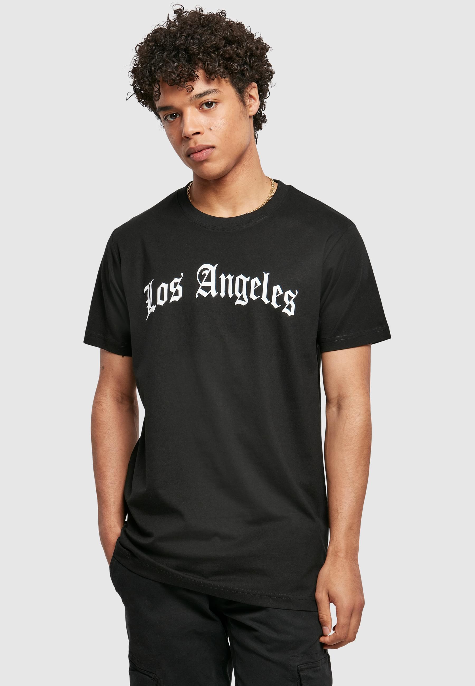 Thumbnail - MisterTee T-Shirt "MisterTee Herren Los Angeles Wording Tee", (1 tlg.)