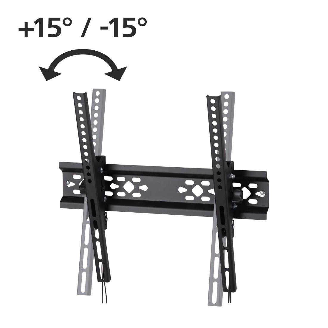 Flashstar TV-Wandhalterung »TV-Wandhalterung, neigbar, 81 - 165 cm (32"- 65"), 43", 50", 55"«, - VESA (von-bis): 50x50 - 400x400