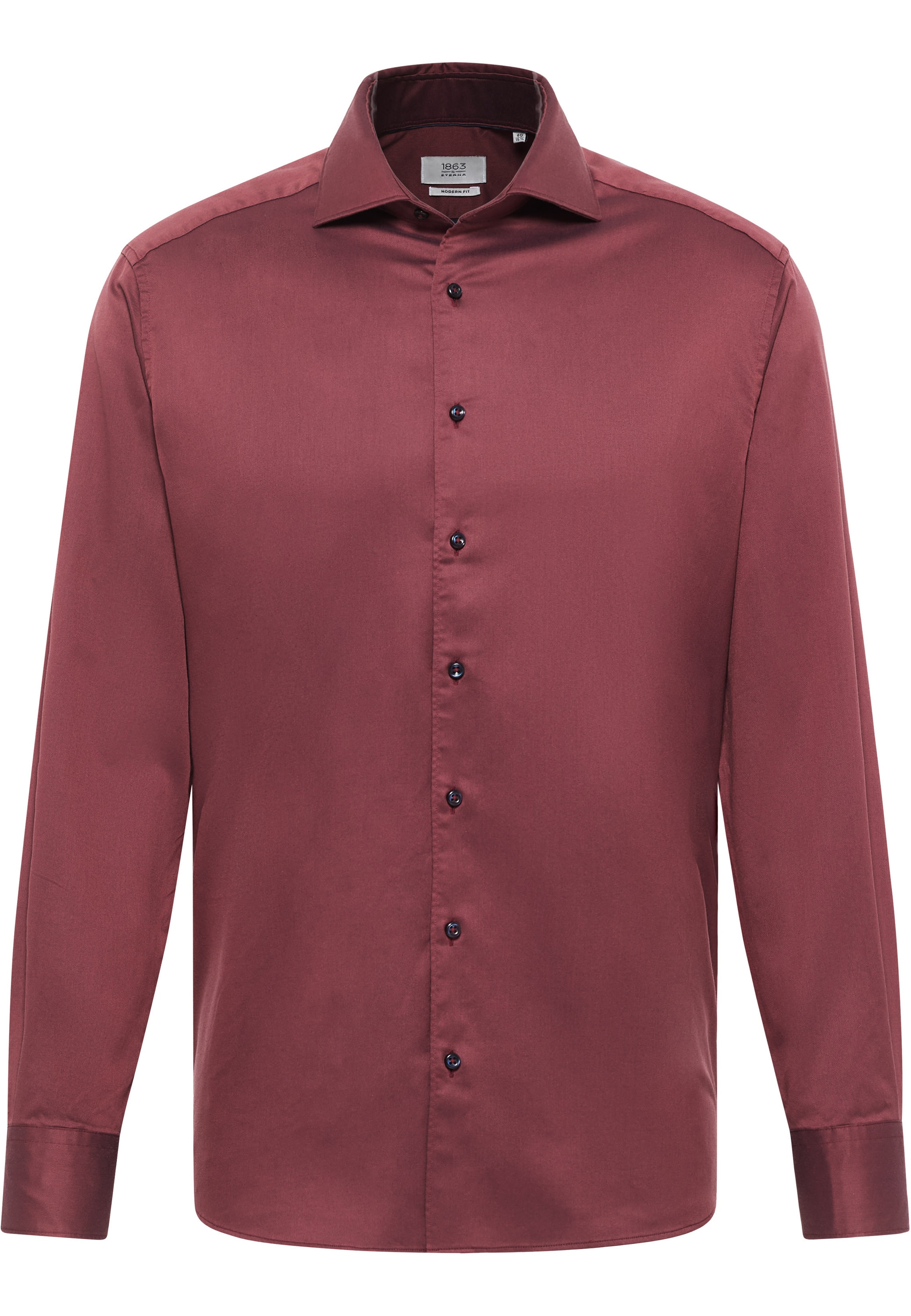 Eterna Langarmhemd »MODERN FIT«, EASY IRON (bügelleicht)