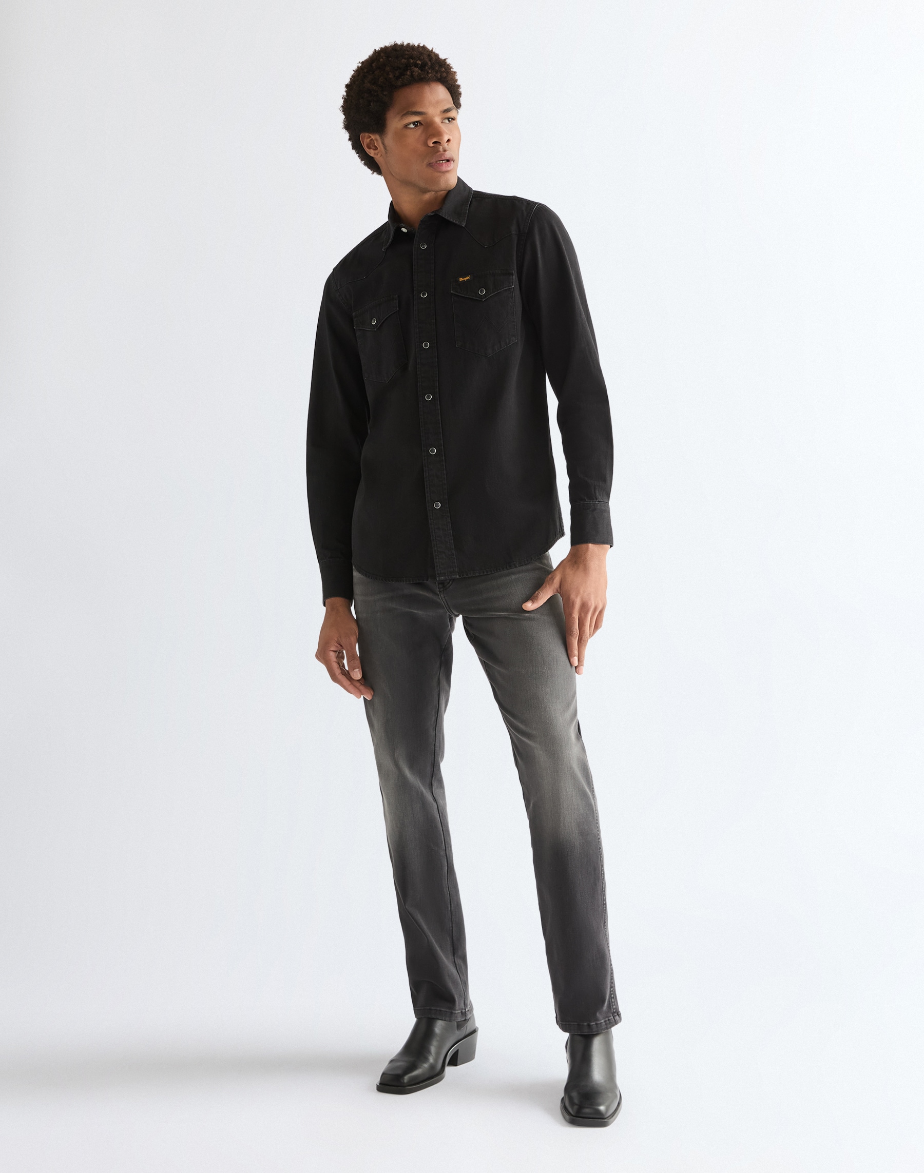 Wrangler Langarmhemd »WESTERN SHIRT«