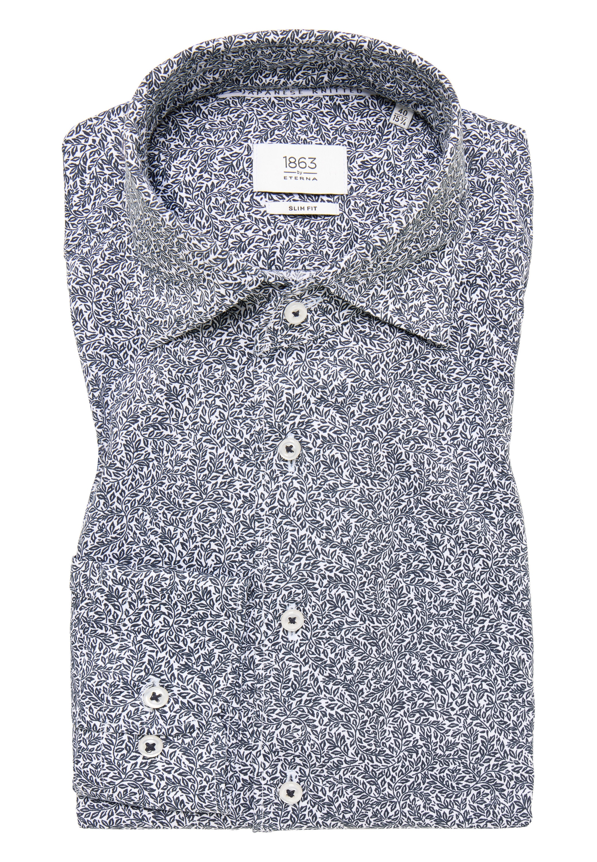 Eterna Langarmhemd »SLIM FIT« NON IRON (bügelfrei)