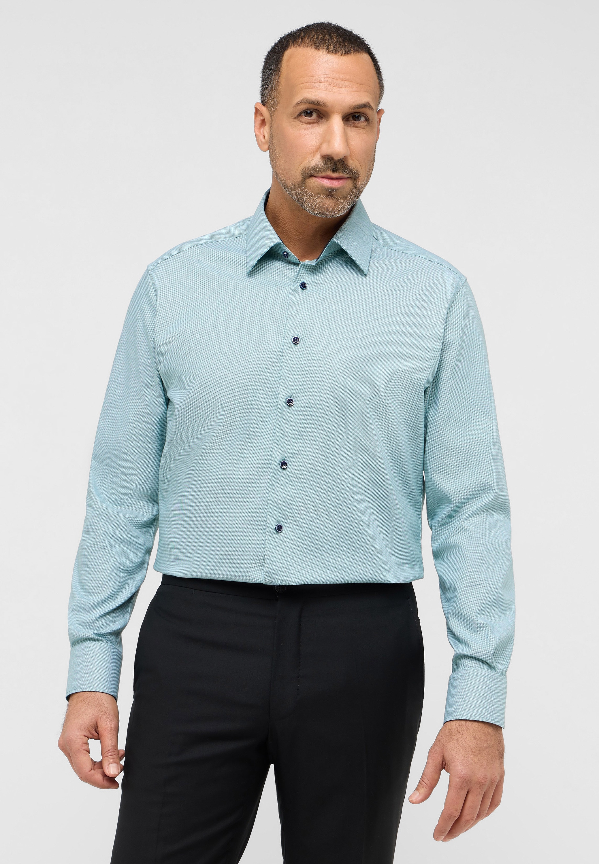 Eterna Langarmhemd »MODERN FIT« NON IRON (bügelfrei)