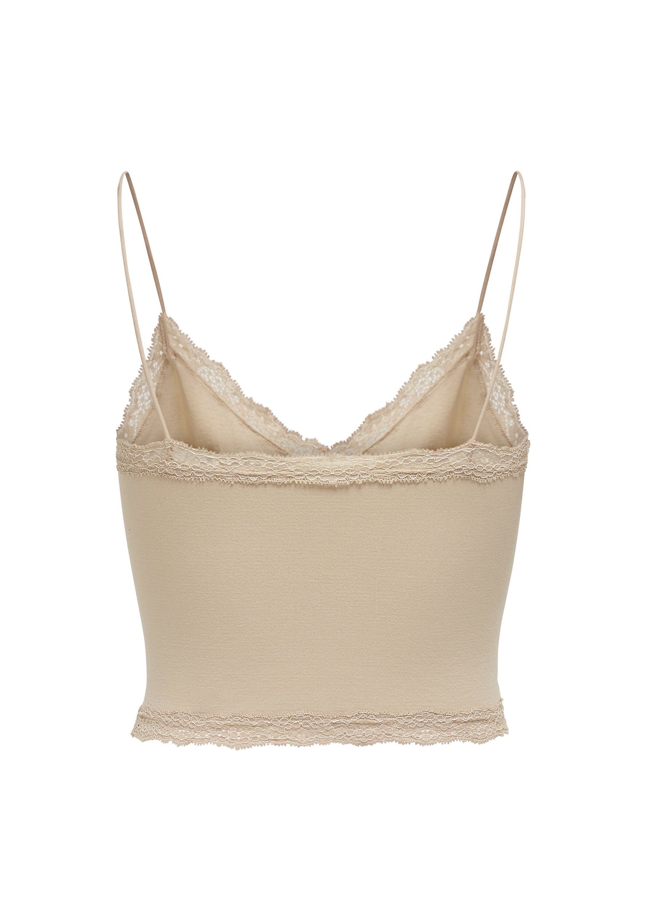 ONLY T-Shirt "T-Shirt ONLVICKY LACE SEAMLESS CROPPED TOP 1er Pack" günstig online kaufen