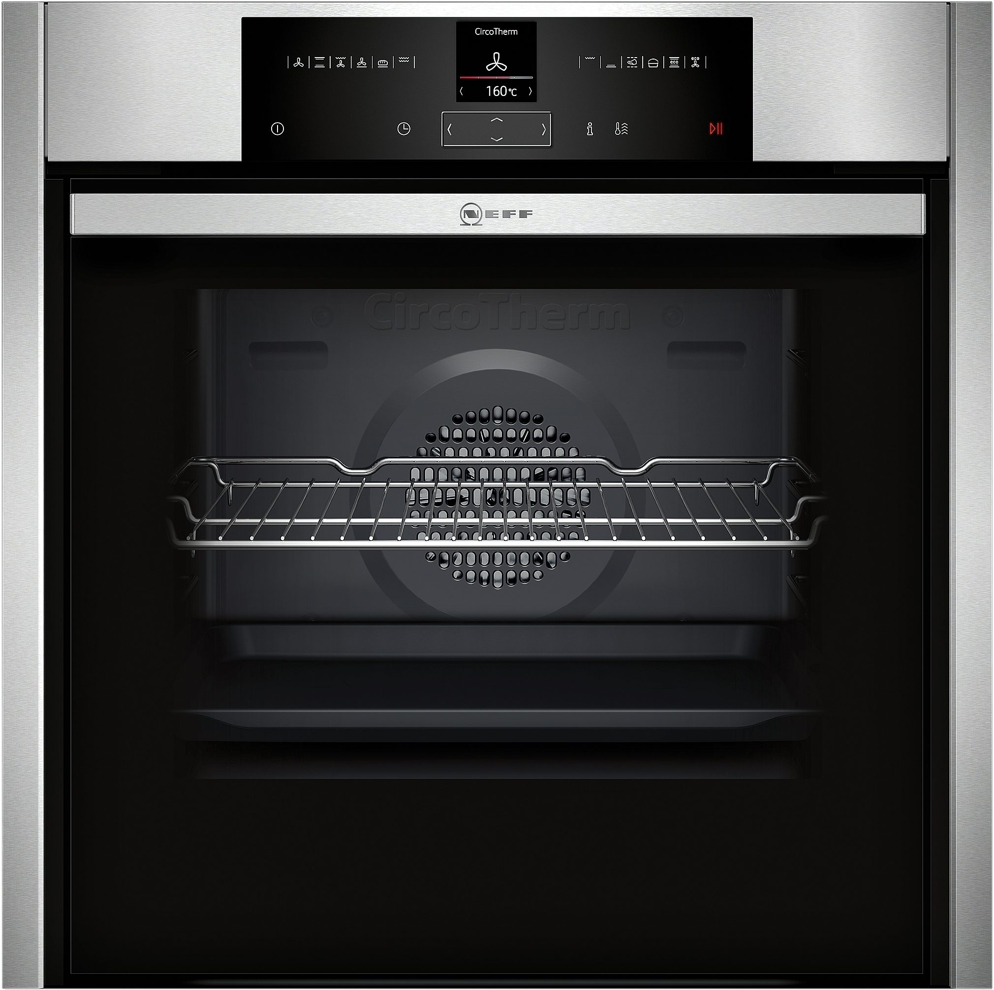 NEFF Einbaubackofen N 70 »B45CR22N0«, mit Teleskopauszug nachrüstbar, easyClean, Slide&Hide®