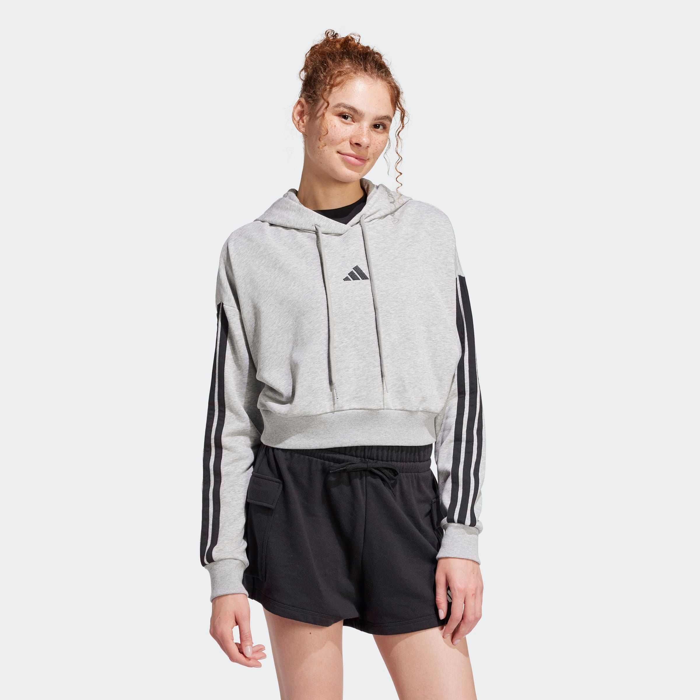 adidas Sportswear Kapuzensweatshirt "W 3S FT CRO HD" günstig online kaufen