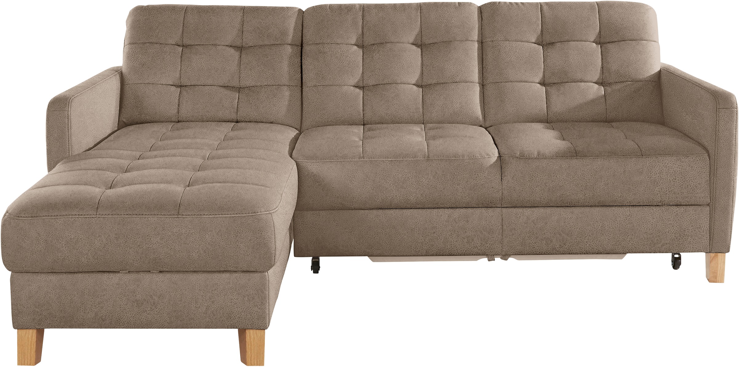exxpo - sofa fashion Ecksofa "Elio, kompakt, bequem & zeitloses Design, Bre günstig online kaufen