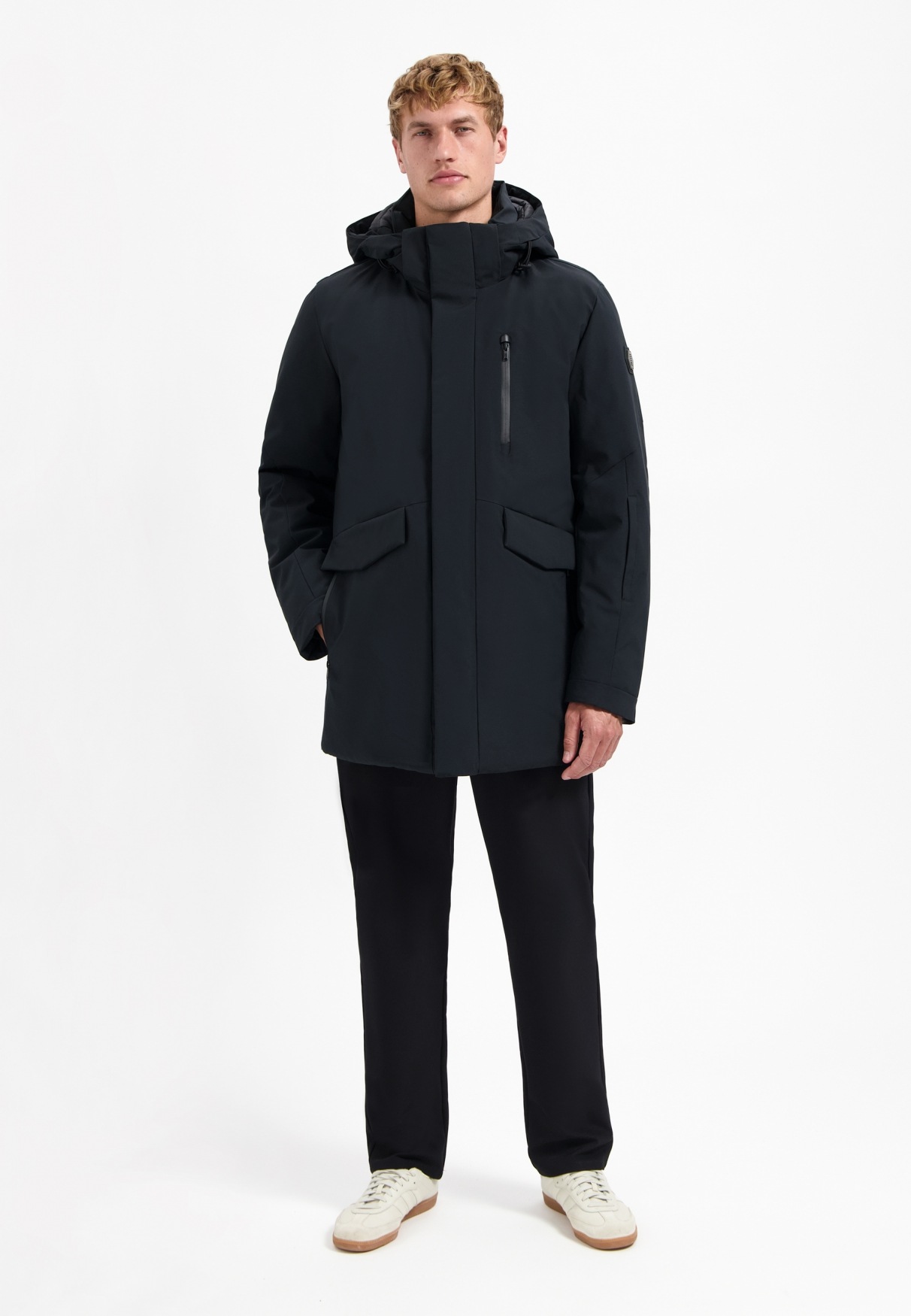Thumbnail - NO EXCESS Parka "No Excess Langer Parka mit Kapuze MIKE Jacket"
