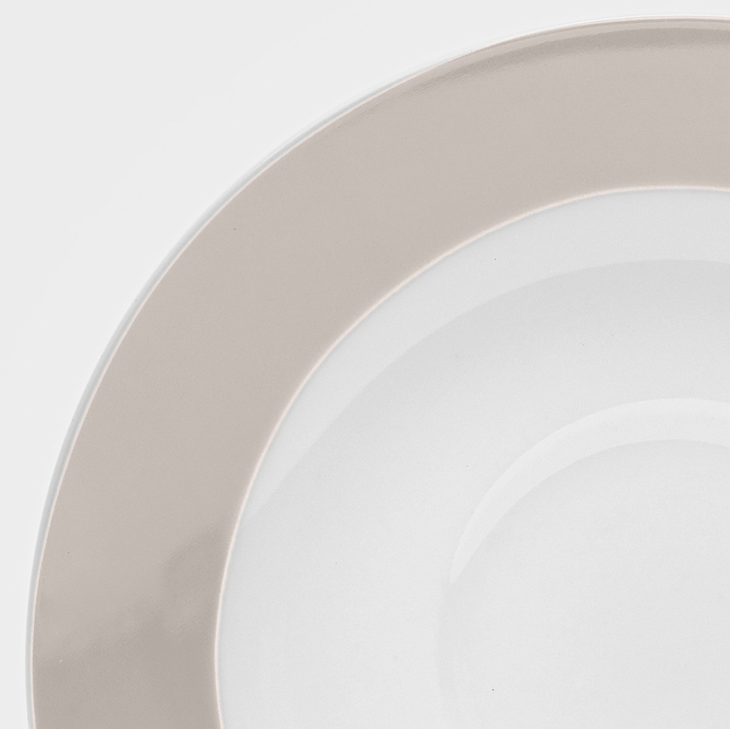 van Well Untertasse »Vario«, (Set, 6 St., 6 Untertassen Ø 14,5cm), Porzellan, spülmaschinen- und mikrowellengeeignet, Ø 14,5 cm