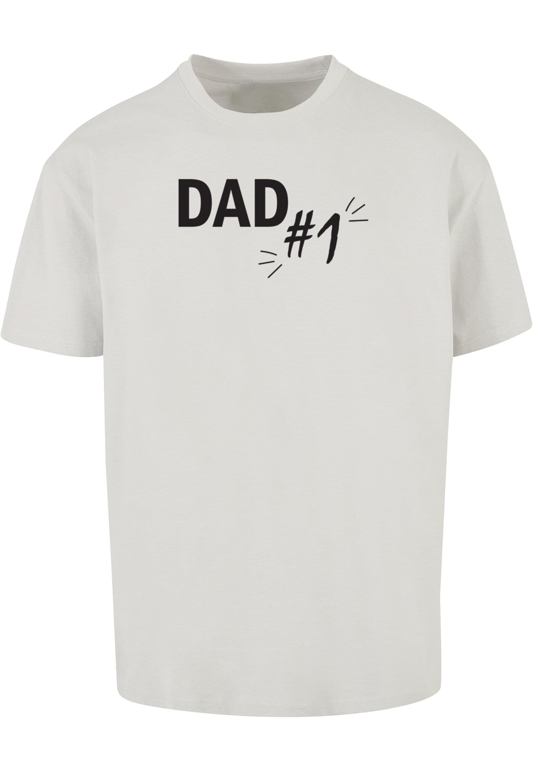 Merchcode T-Shirt "Merchcode Herren Fathers Day - Dad number 1 Heavy Oversi günstig online kaufen