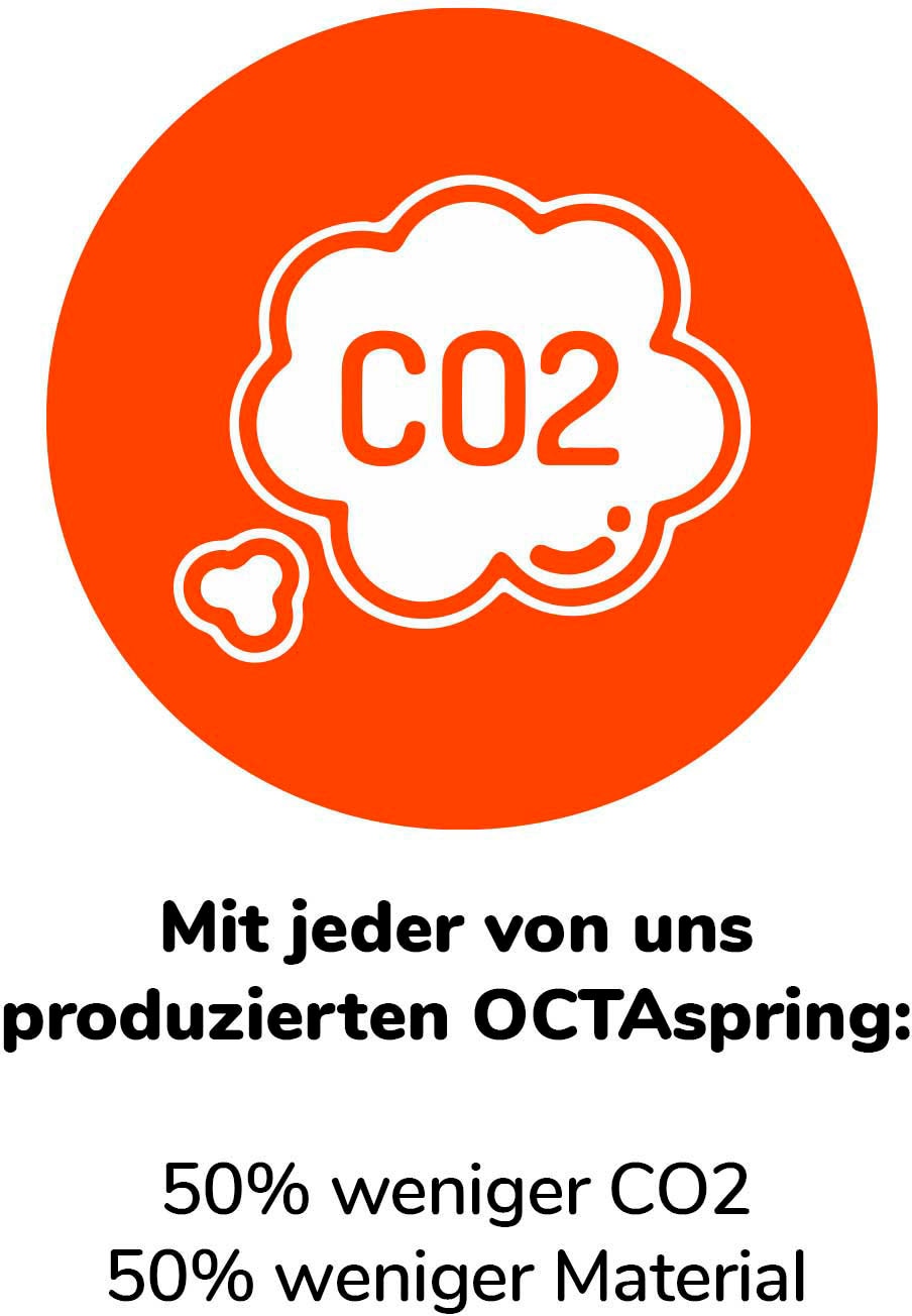 OCTAsleep Topper »Octasleep Smart Plus Topper«, (1 St.), OCTAspring® Aerospace Technologie