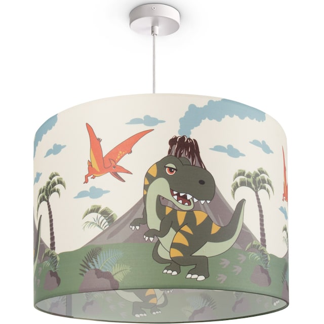 Paco Home Pendelleuchte »Diamond 636«, 1 flammig-flammig, Kinderlampe  Deckenlampe LED Kinderzimmer Lampe Dinosaurier, E27 | BAUR