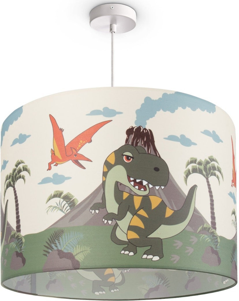 Paco Home Tischleuchte »Diamond im LED BAUR Sale Lampe 1 Tischleuchte Kinderlampe Dinosaurier, | E14 636«, flammig-flammig, Kinderzimmer