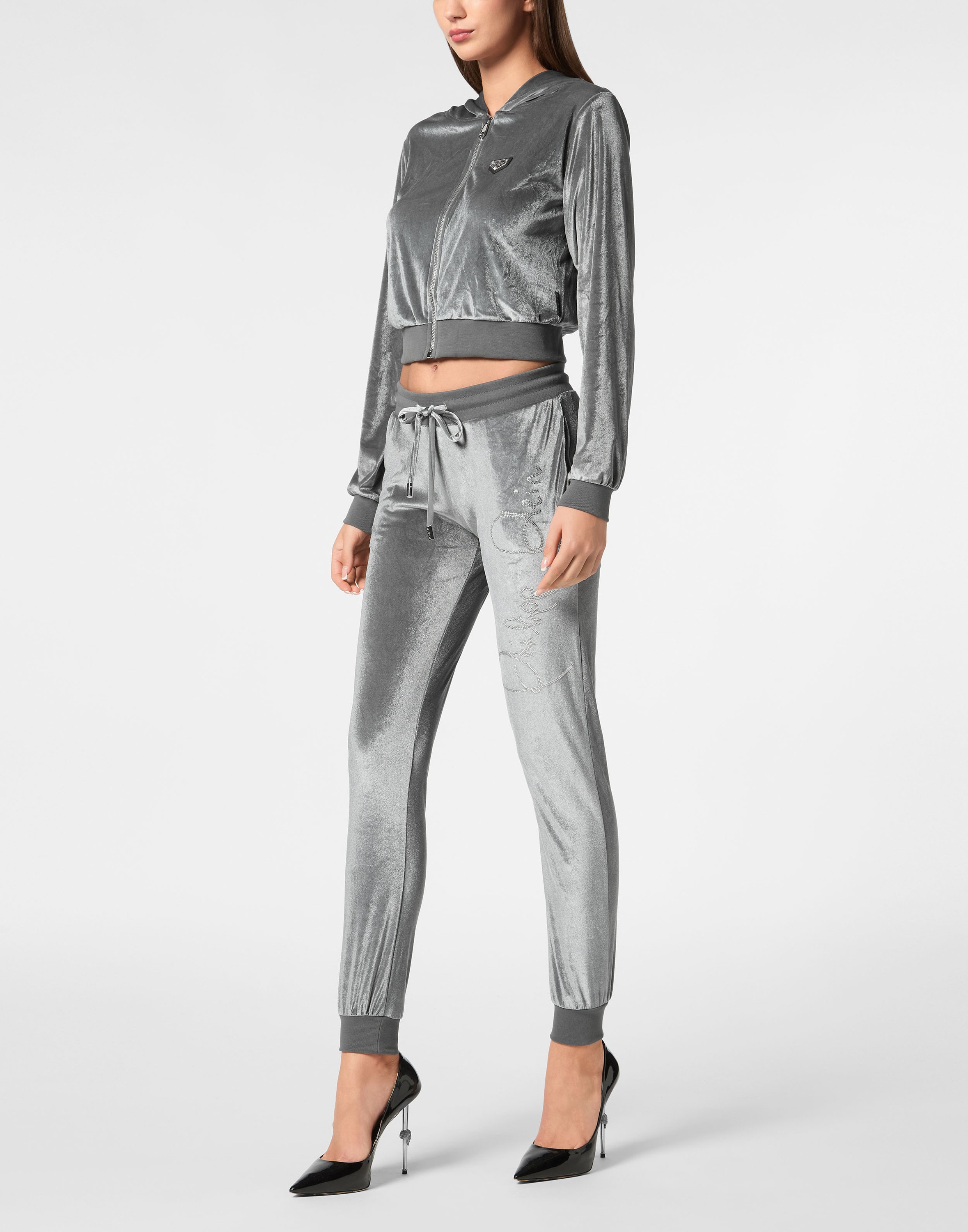 PHILIPP PLEIN Jogginghose »Signature Mit Schmucksteinen«