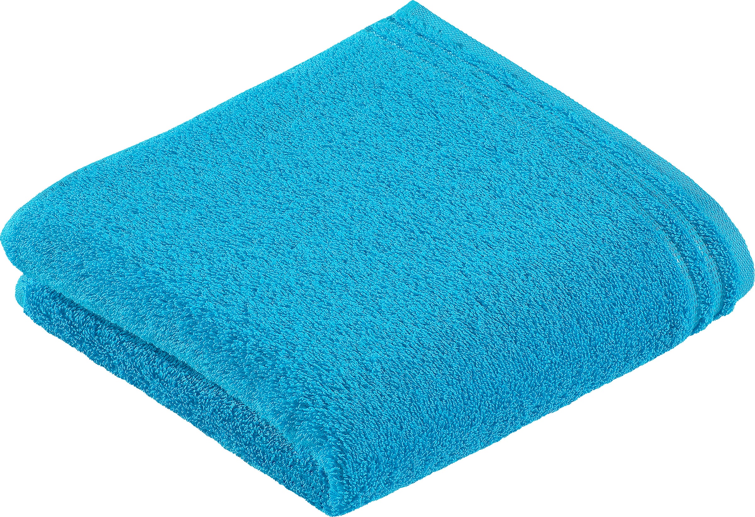 Vossen Badetuch "Calypso Feeling" mit schmaler Bordüre, aus 100% hochwerter günstig online kaufen