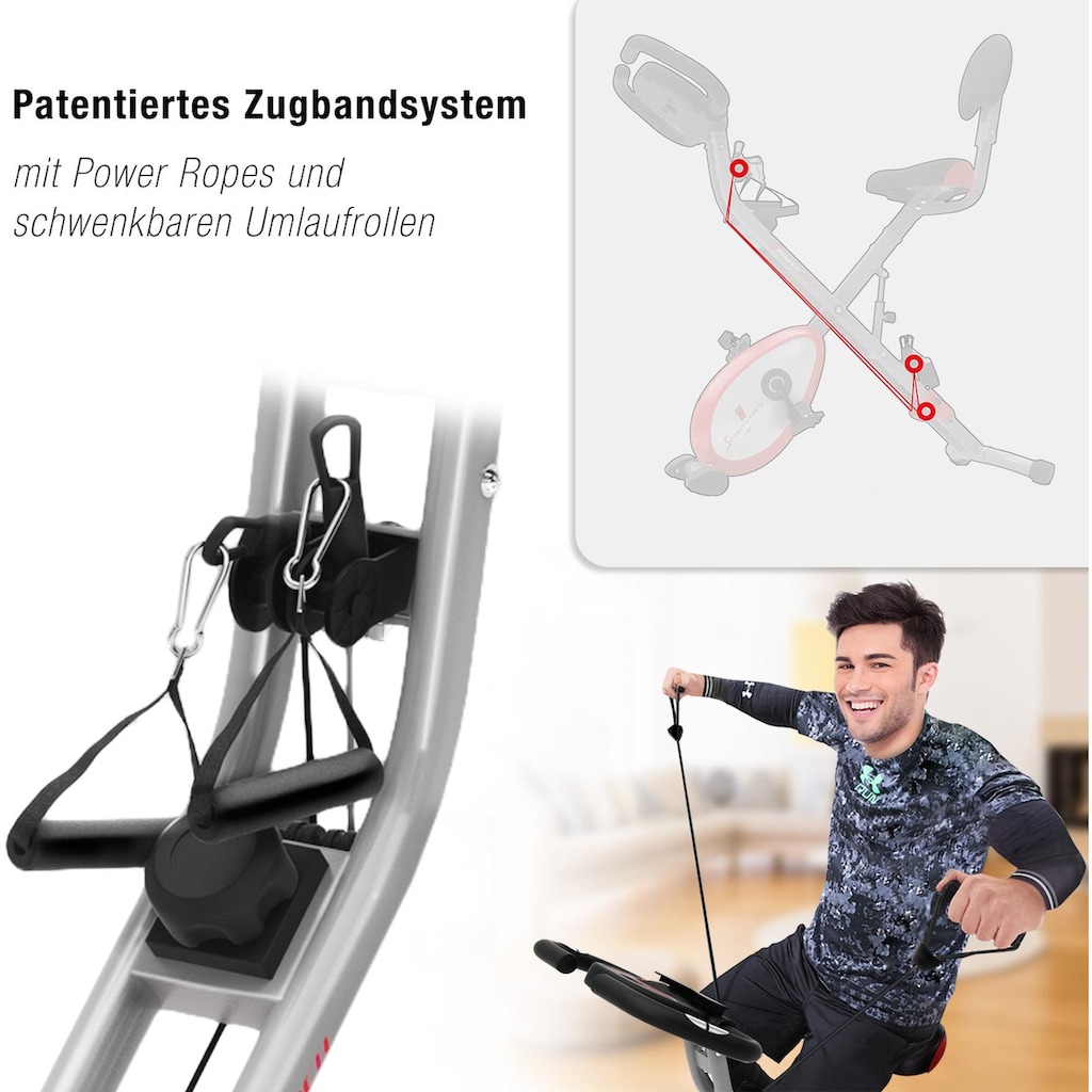 Sportstech Heimtrainer »X150«, Zugbandsystem