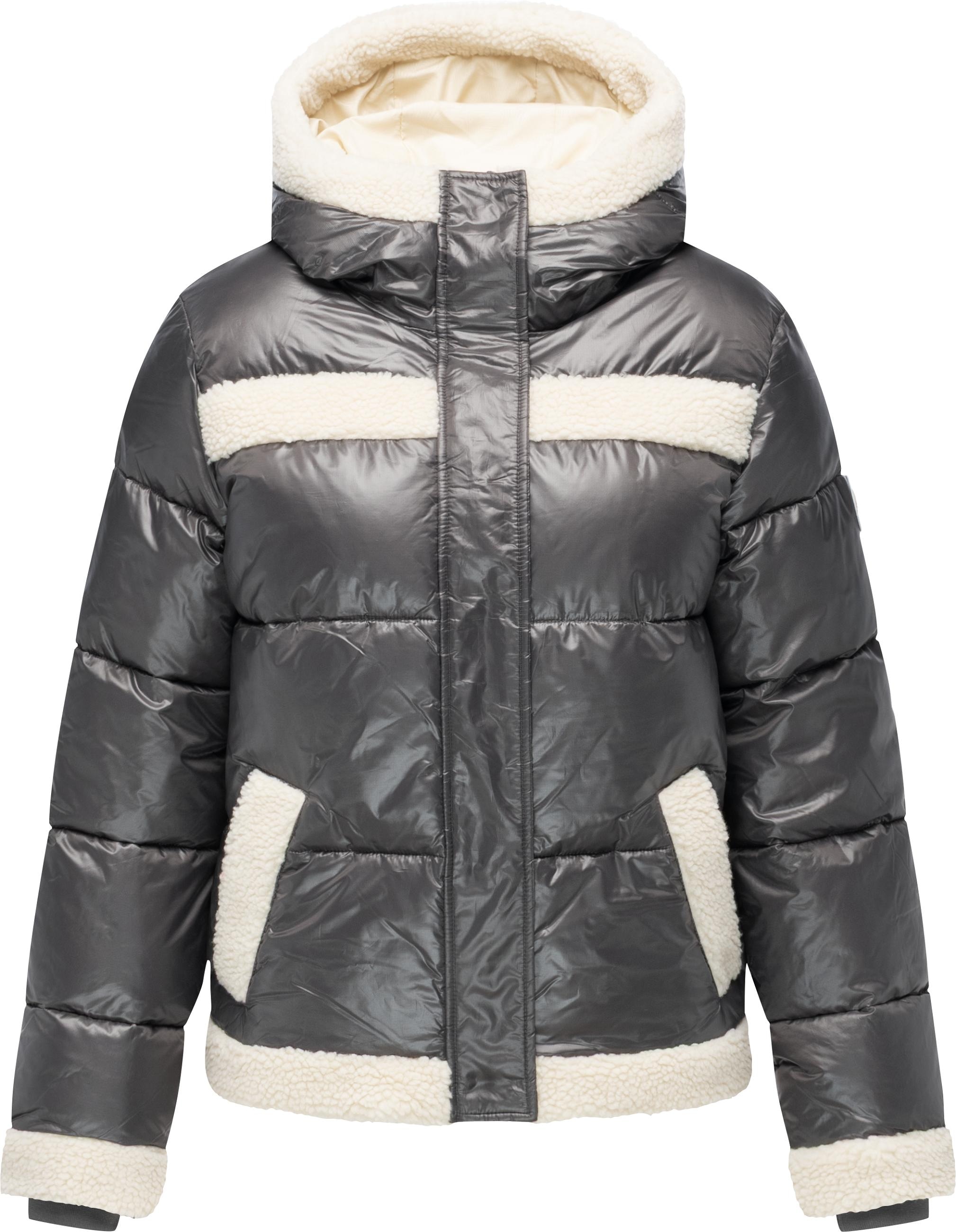Ragwear Winterjacke "Editah Shiny YOUMODO" mit Kapuze Jacke mit Plüsch-Deta günstig online kaufen