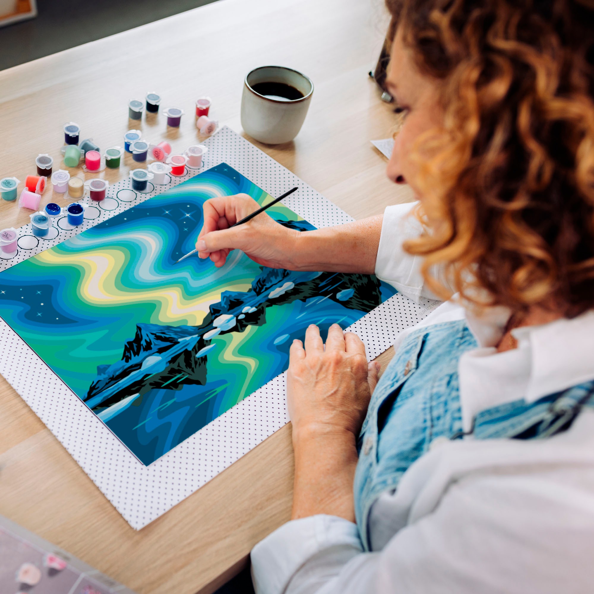 Ravensburger Malen nach Zahlen »CreArt, Leinwand Nordlichter«, Made in Europe