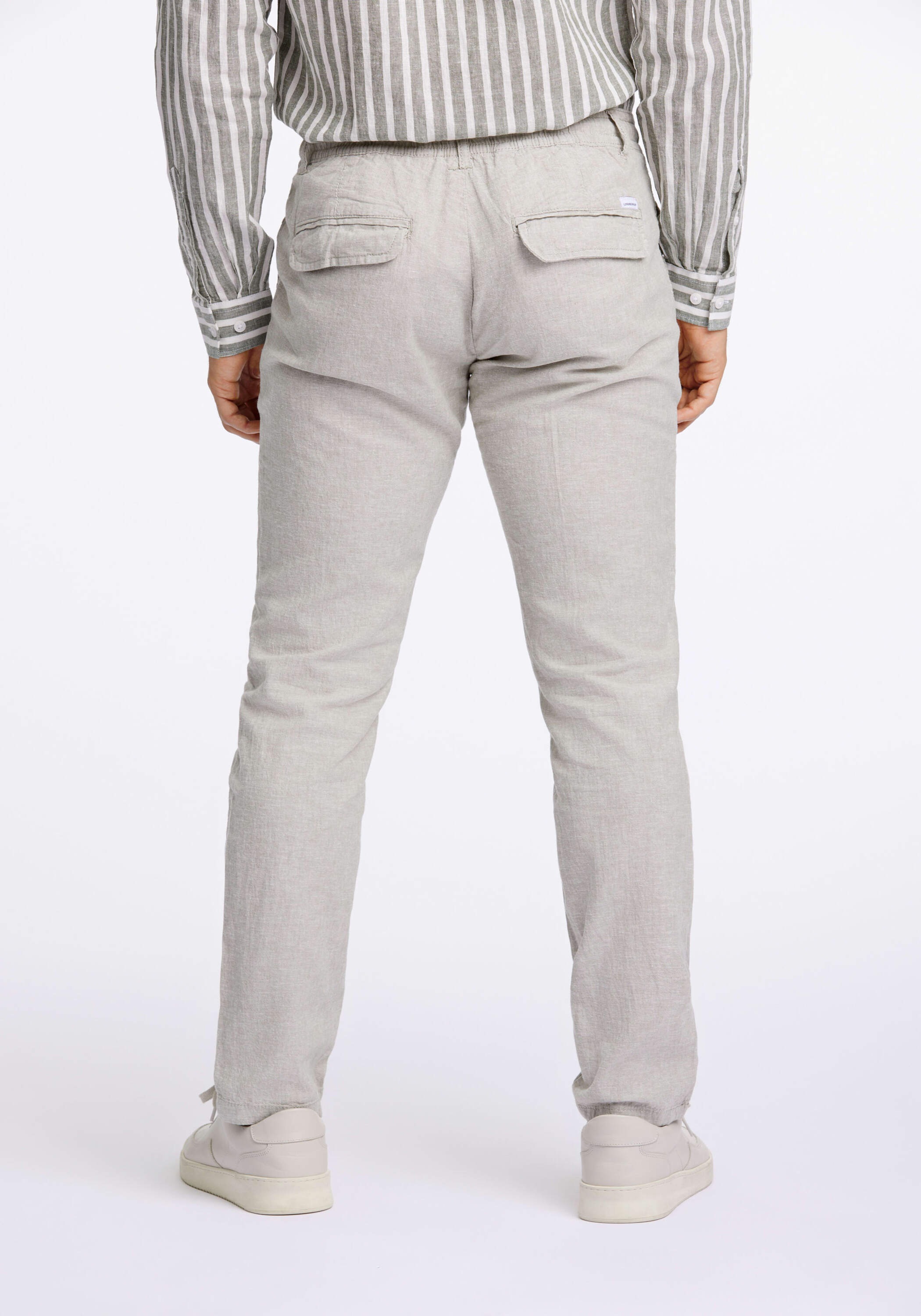 LINDBERGH Leinenhose "Leinenhose Tapered Fit" günstig online kaufen