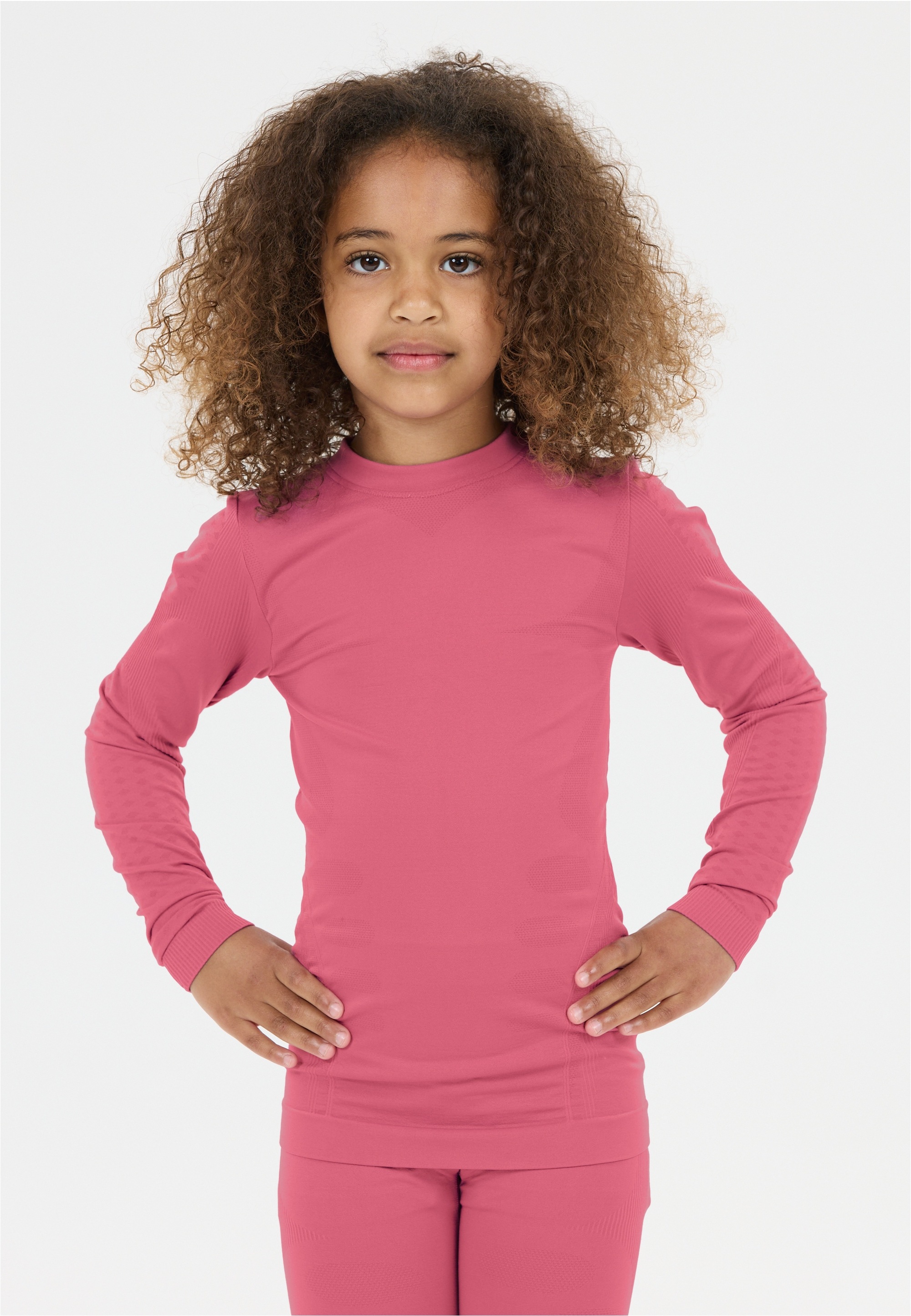 Funktionsshirt ZIGZAG "Gualala", Kinder, Gr. 164-176, lila (beere), 92% Polyamid, 8% Elasthan, unifarben, normal, Rundhals, Shirts Funktionsshirt, mit atmungsaktiver Funktion 2