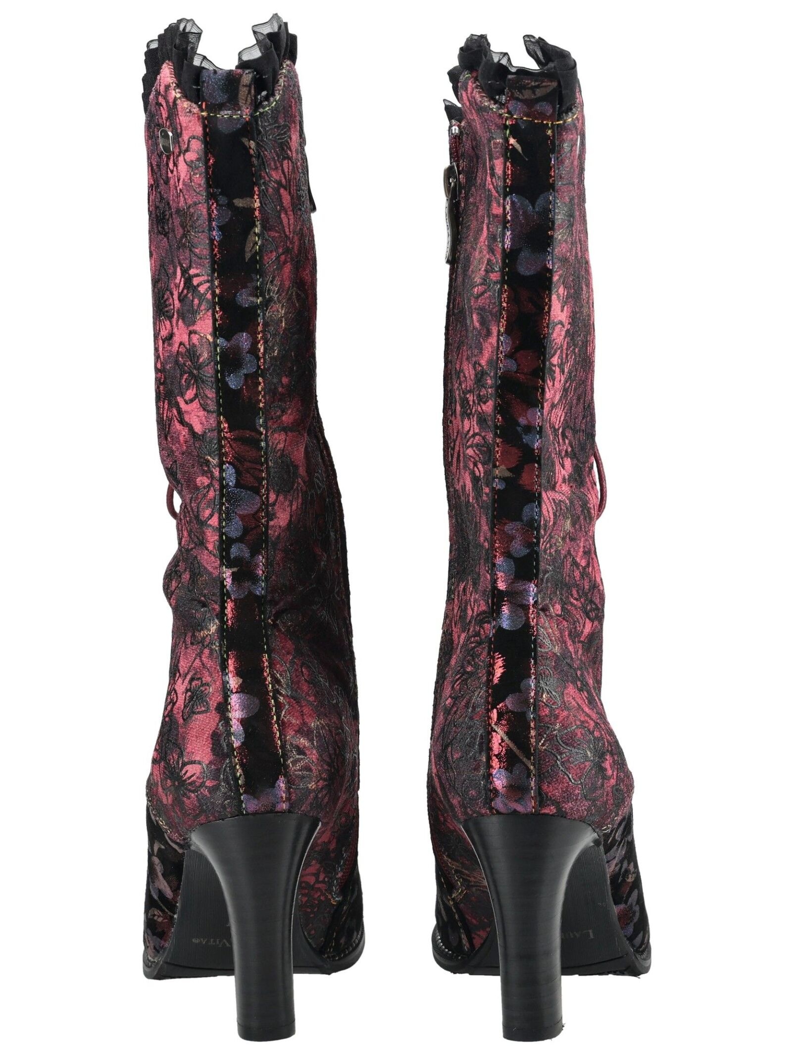 LAURA VITA High-Heel-Stiefel »LAURA VITA Stiefel Leder/Textil«