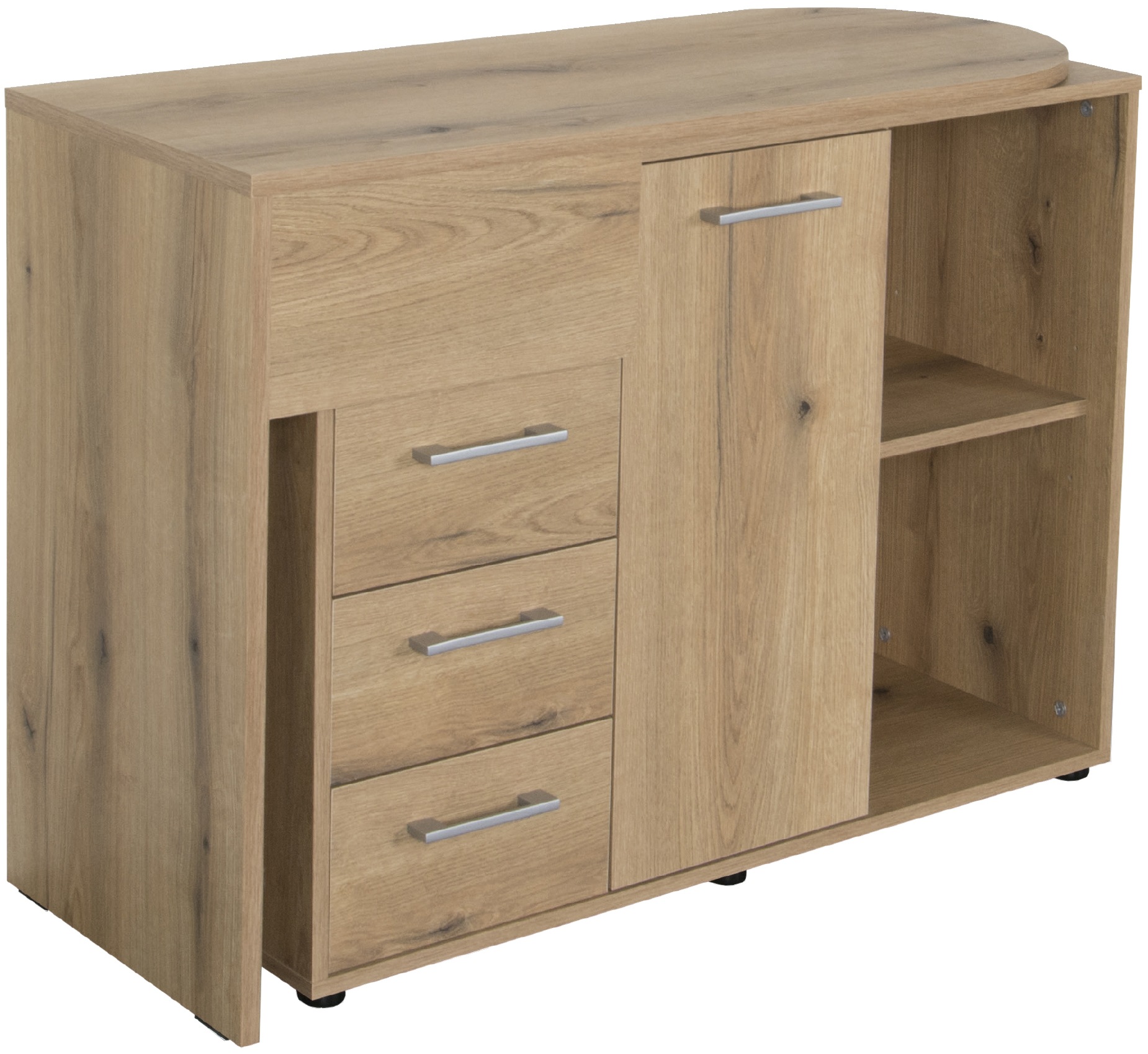 VOGL Möbelfabrik Schreibtisch, schwenkbare Tischplatte, platzsparend, Made in Germany