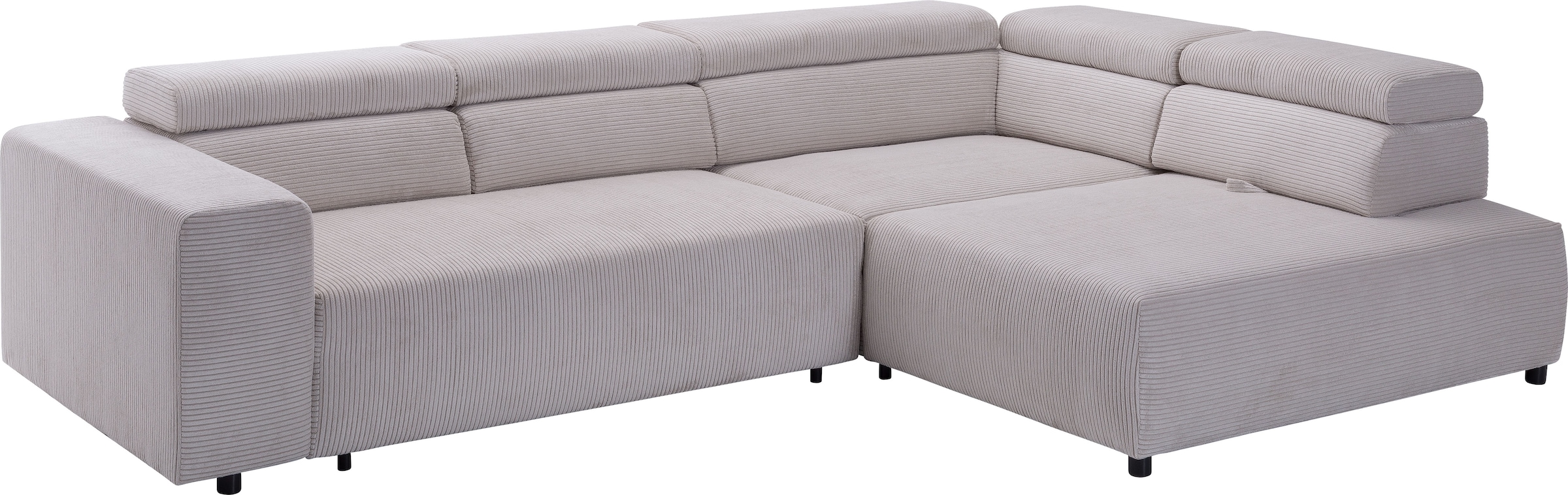 exxpo - sofa fashion Ecksofa "VITTORIO mit Komfortfunktionen, bequem und mo günstig online kaufen