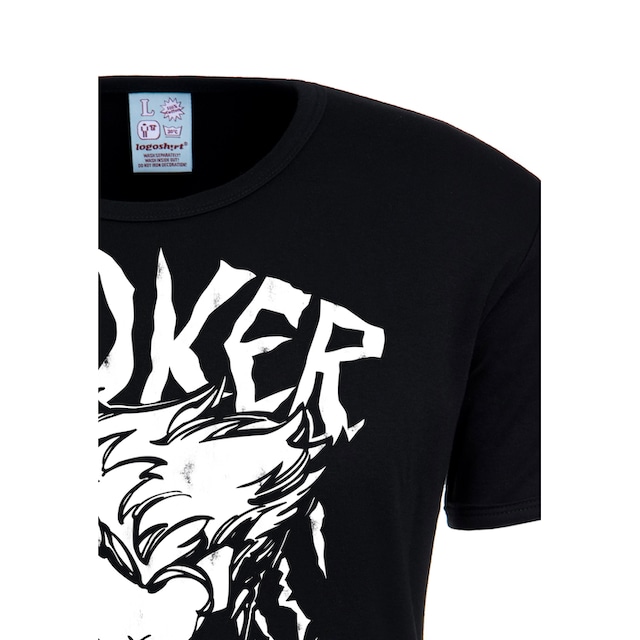 LOGOSHIRT T-Shirt »The Joker«, mit lizenziertem Originaldesign online  kaufen | BAUR